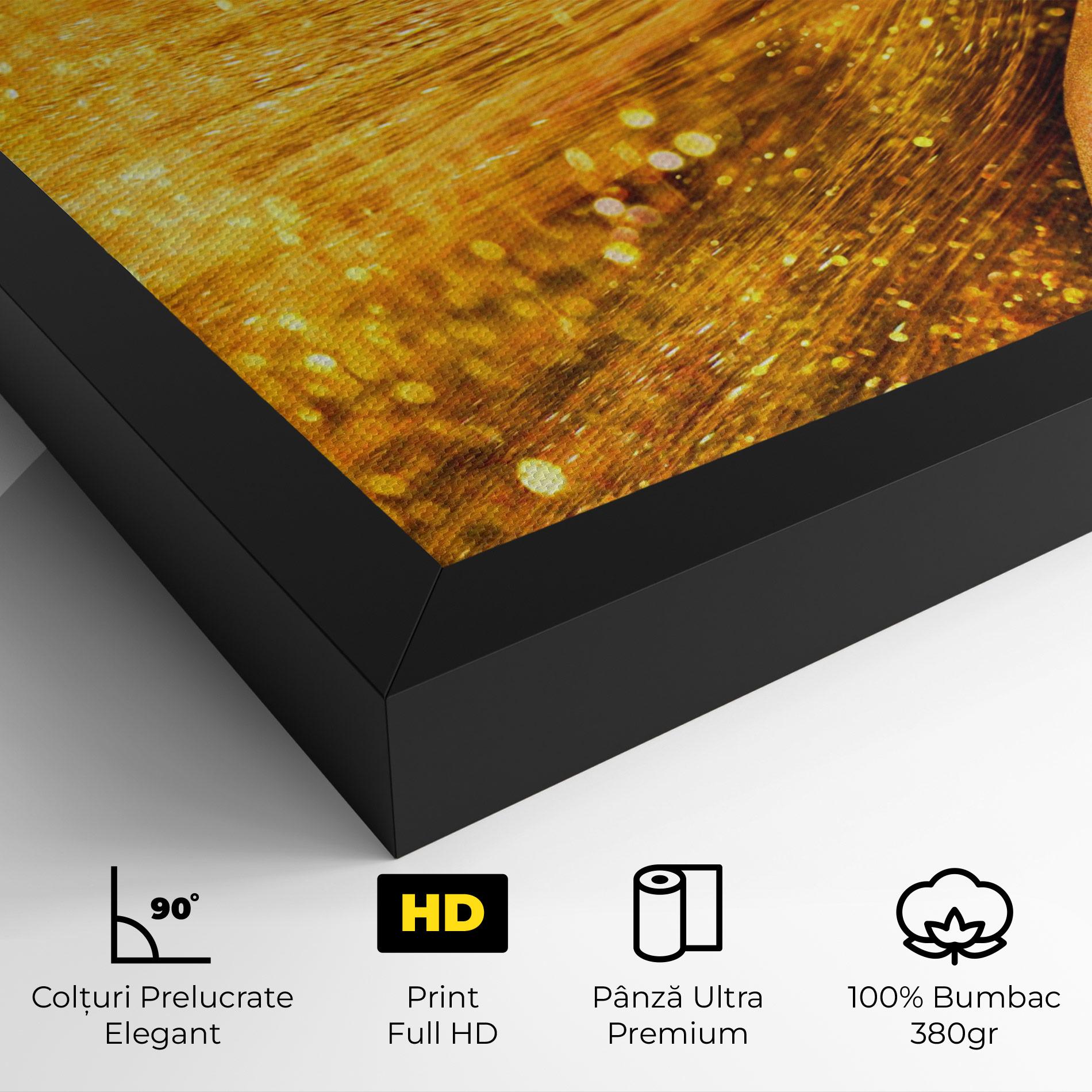 Tablou Canvas Golden Girl mockup 4