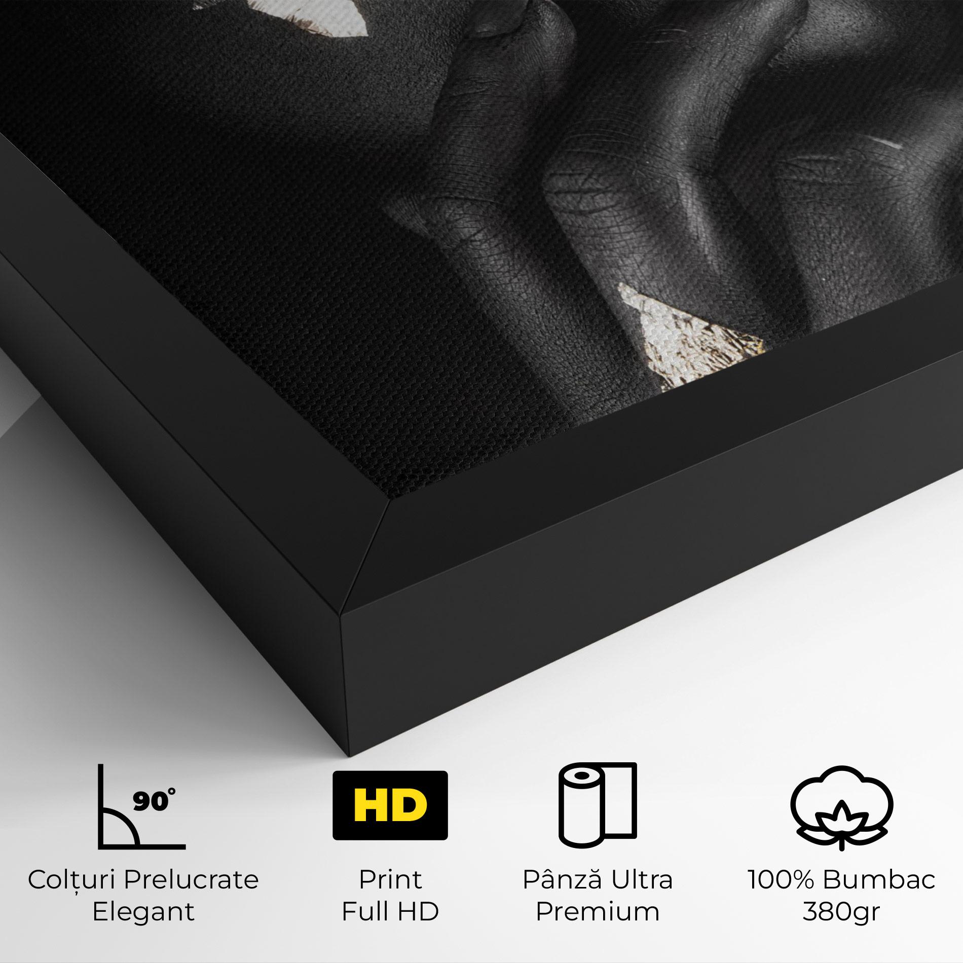 Tablou Canvas Golden Posture mockup 4