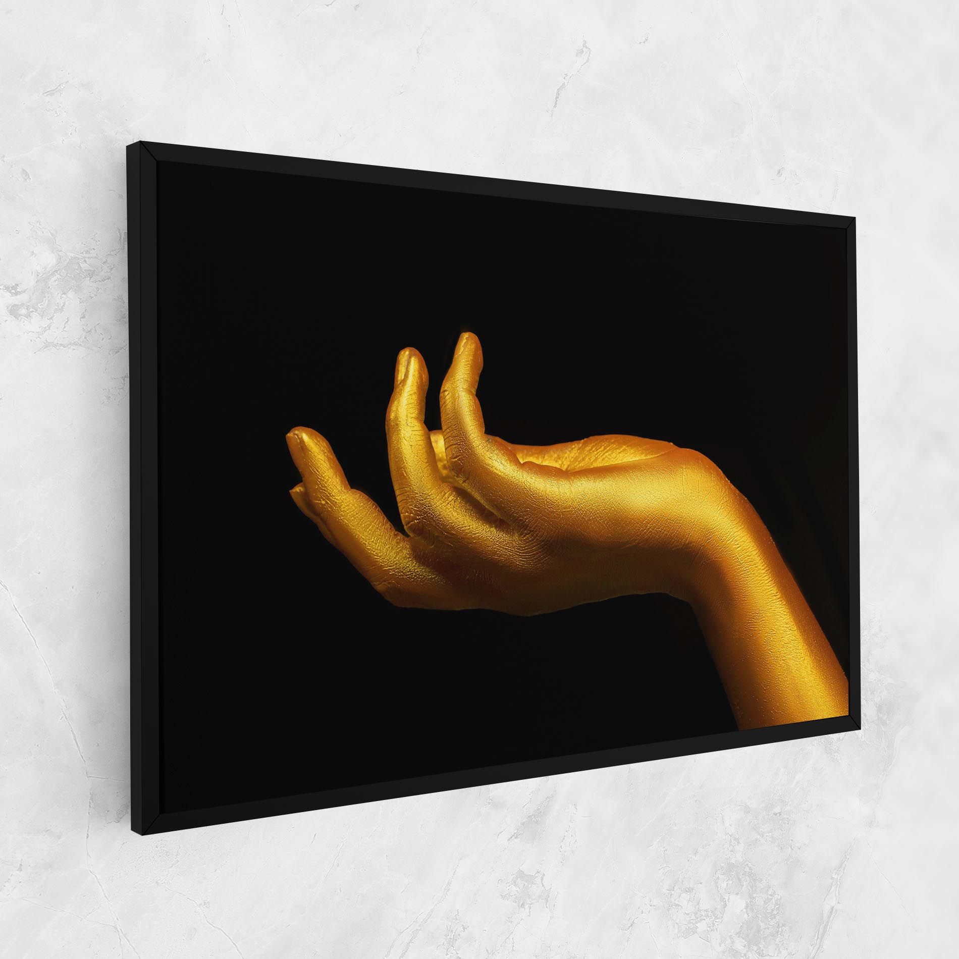 Strong Gold Hand mockup 1