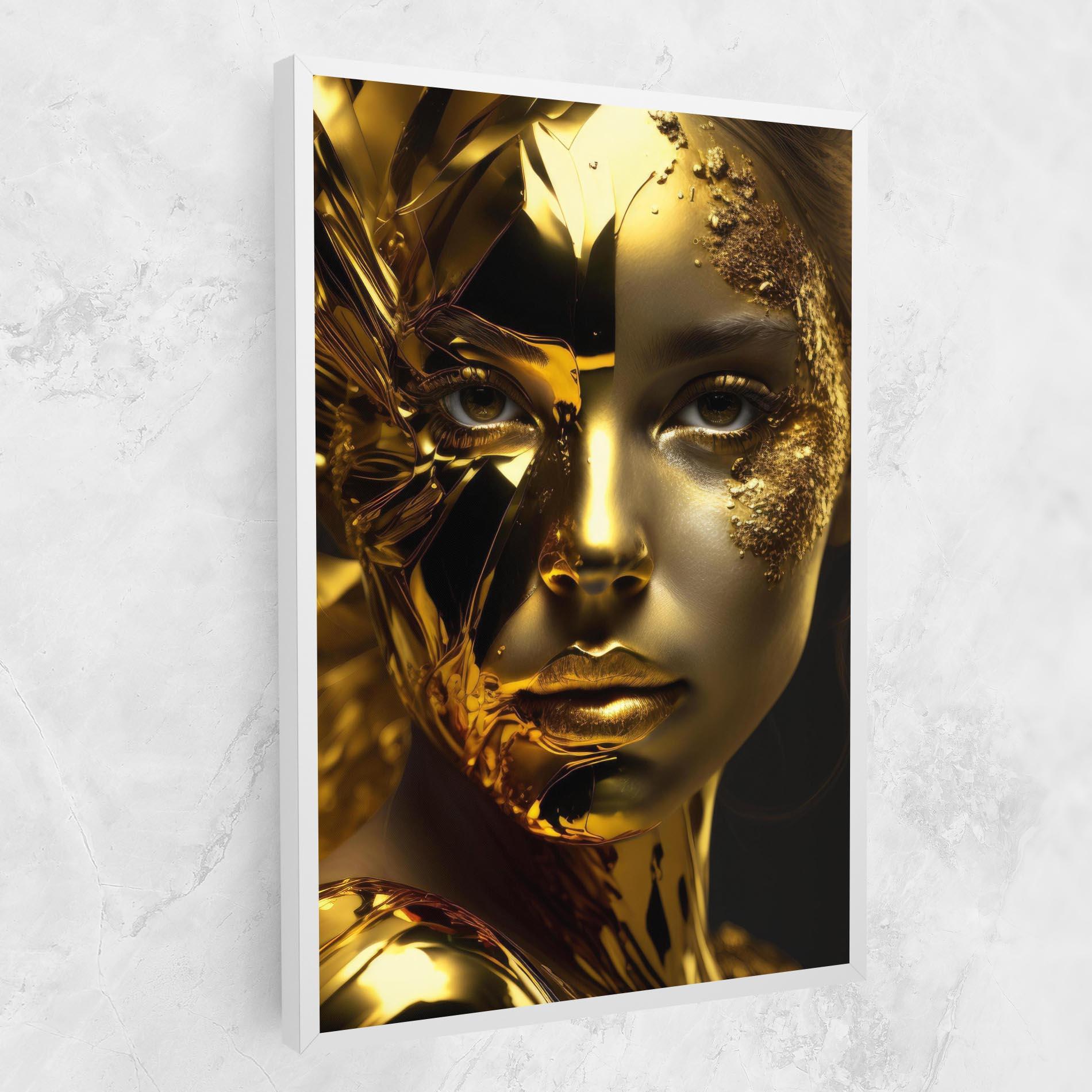Tablou Canvas Covered By Gold mockup 1