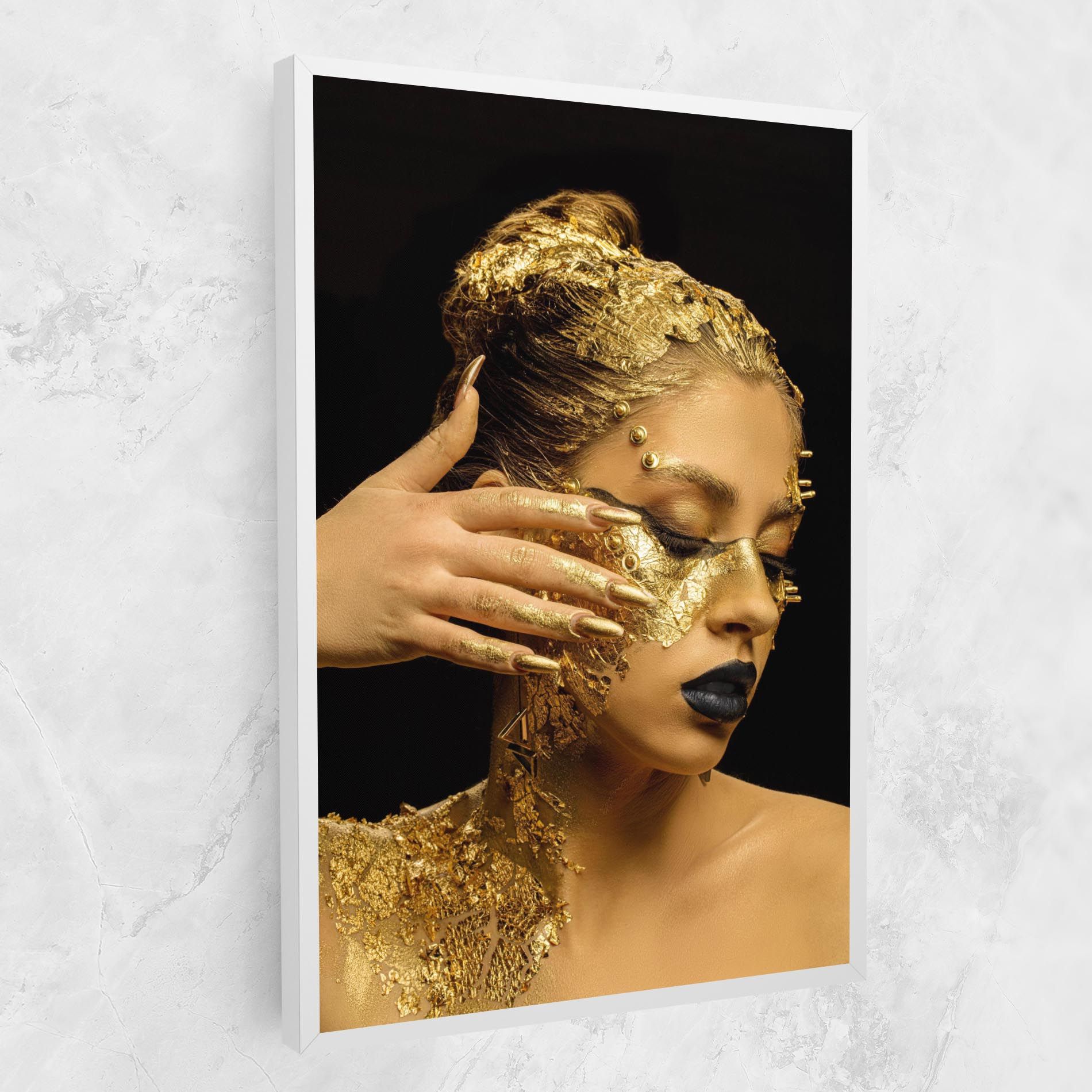 Festive Golden Makeup mockup 1