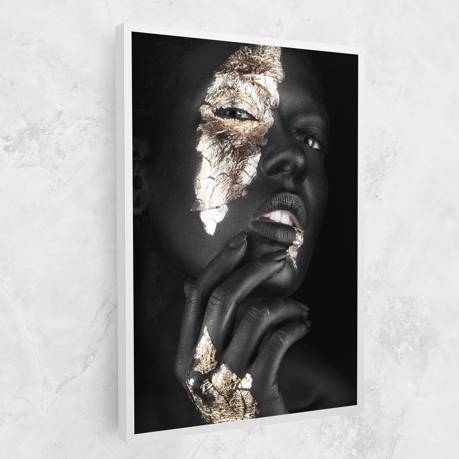 Tablou Canvas Golden Posture mockup 1