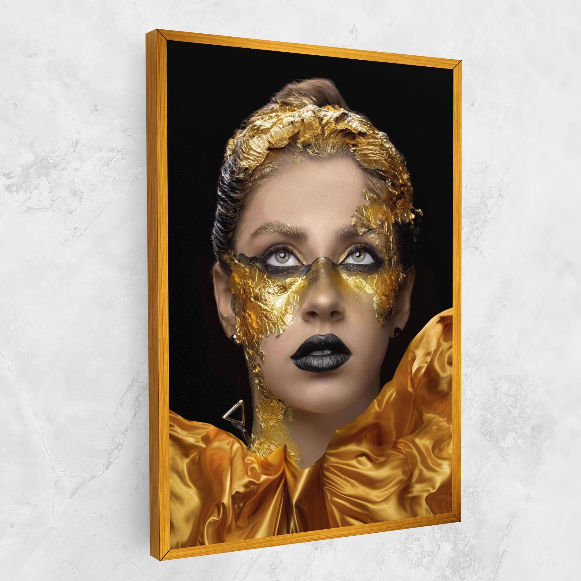 Glamorous Gold Outfit mockup 1
