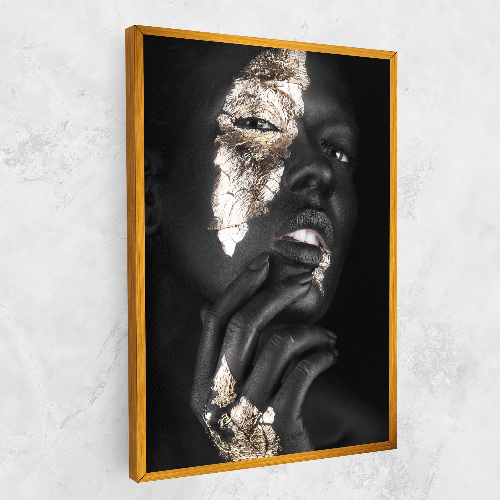 Tablou Canvas Golden Posture mockup 1