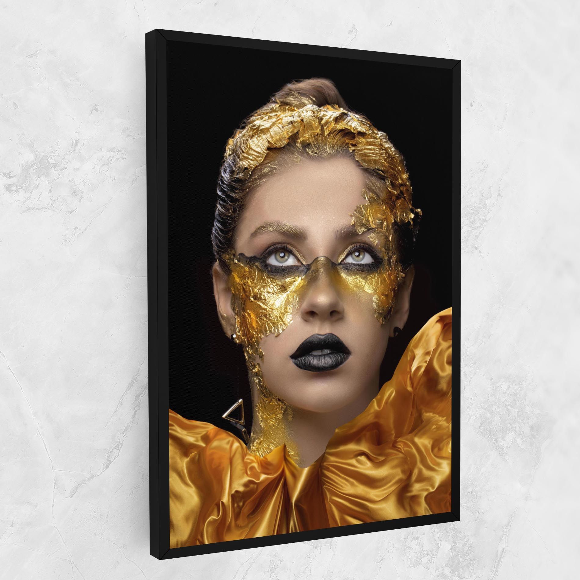 Glamorous Gold Outfit mockup 1