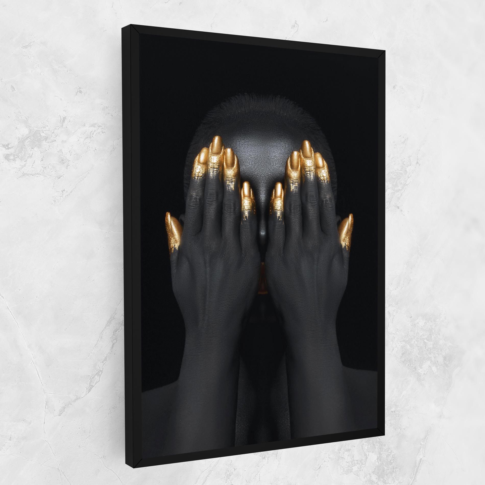 Gold Fingertips Chain mockup 1