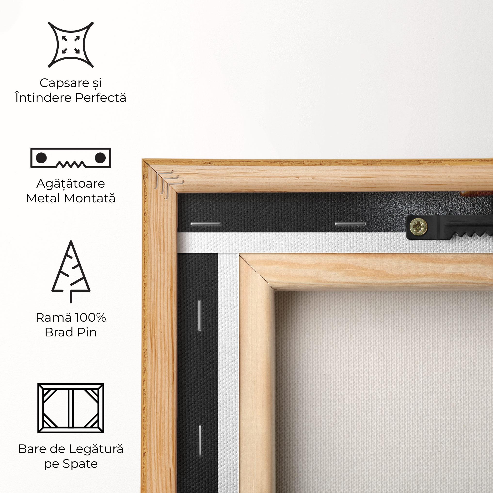 Tablou Canvas Gold Makeup Nails mockup 5