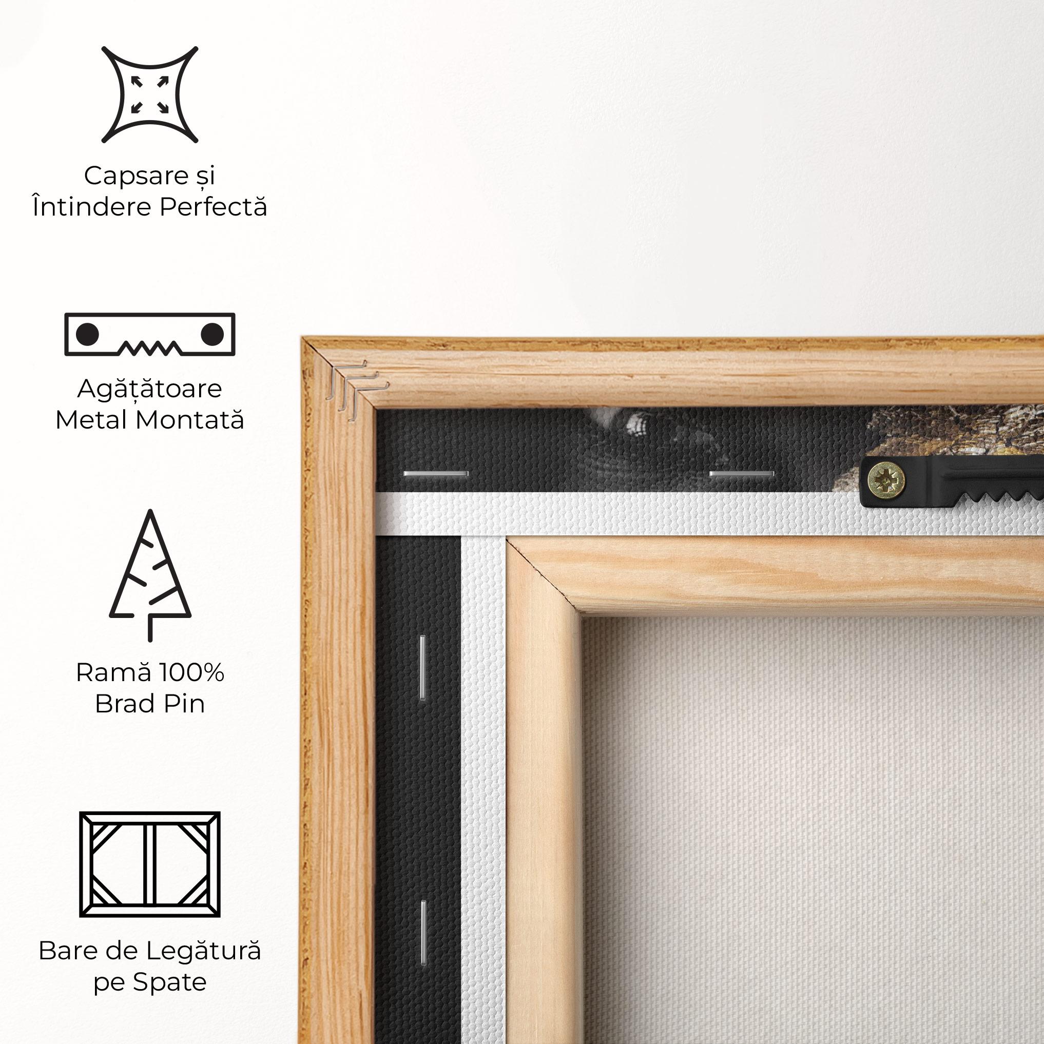 Tablou Canvas Golden Posture mockup 5