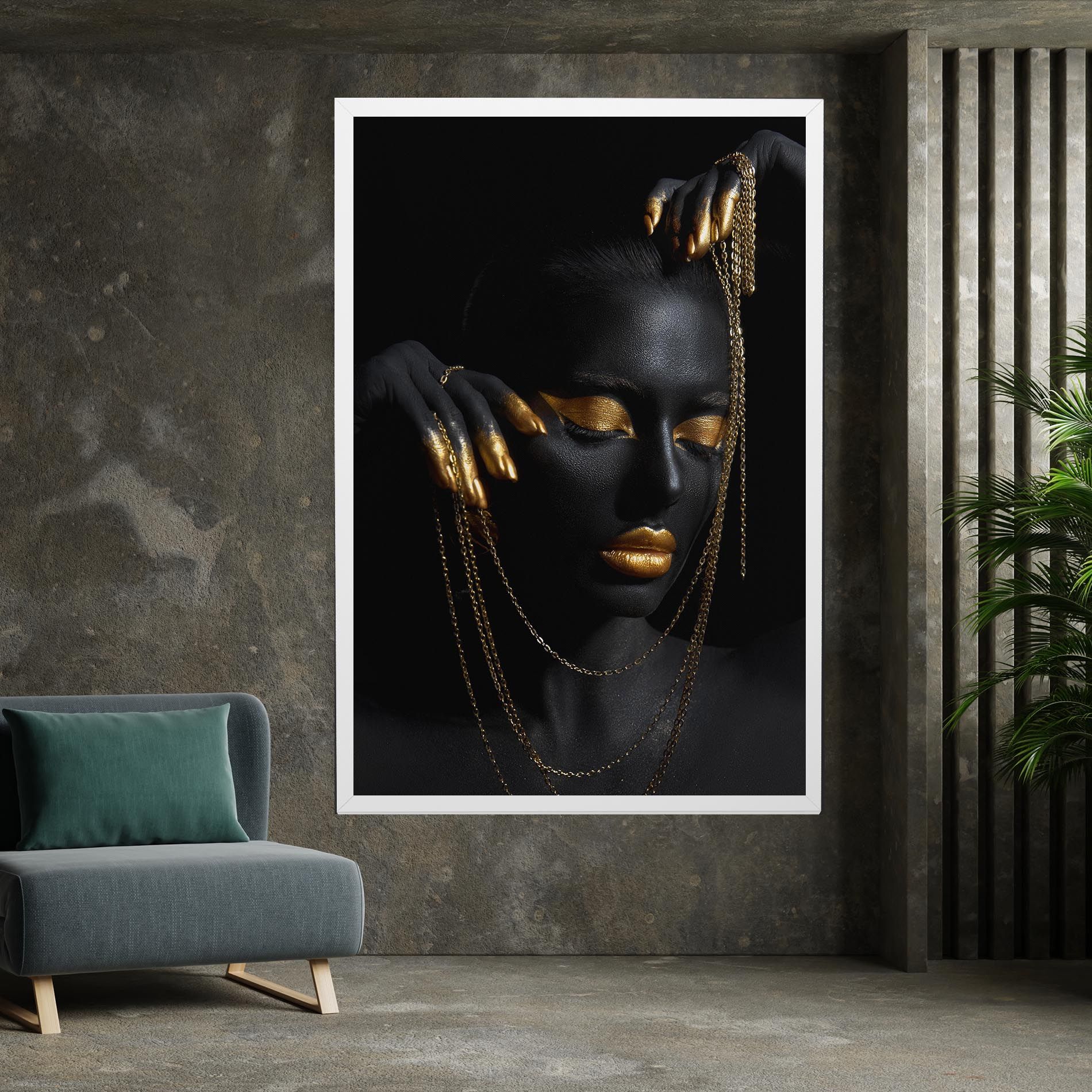 Gold Black Skin mockup 7
