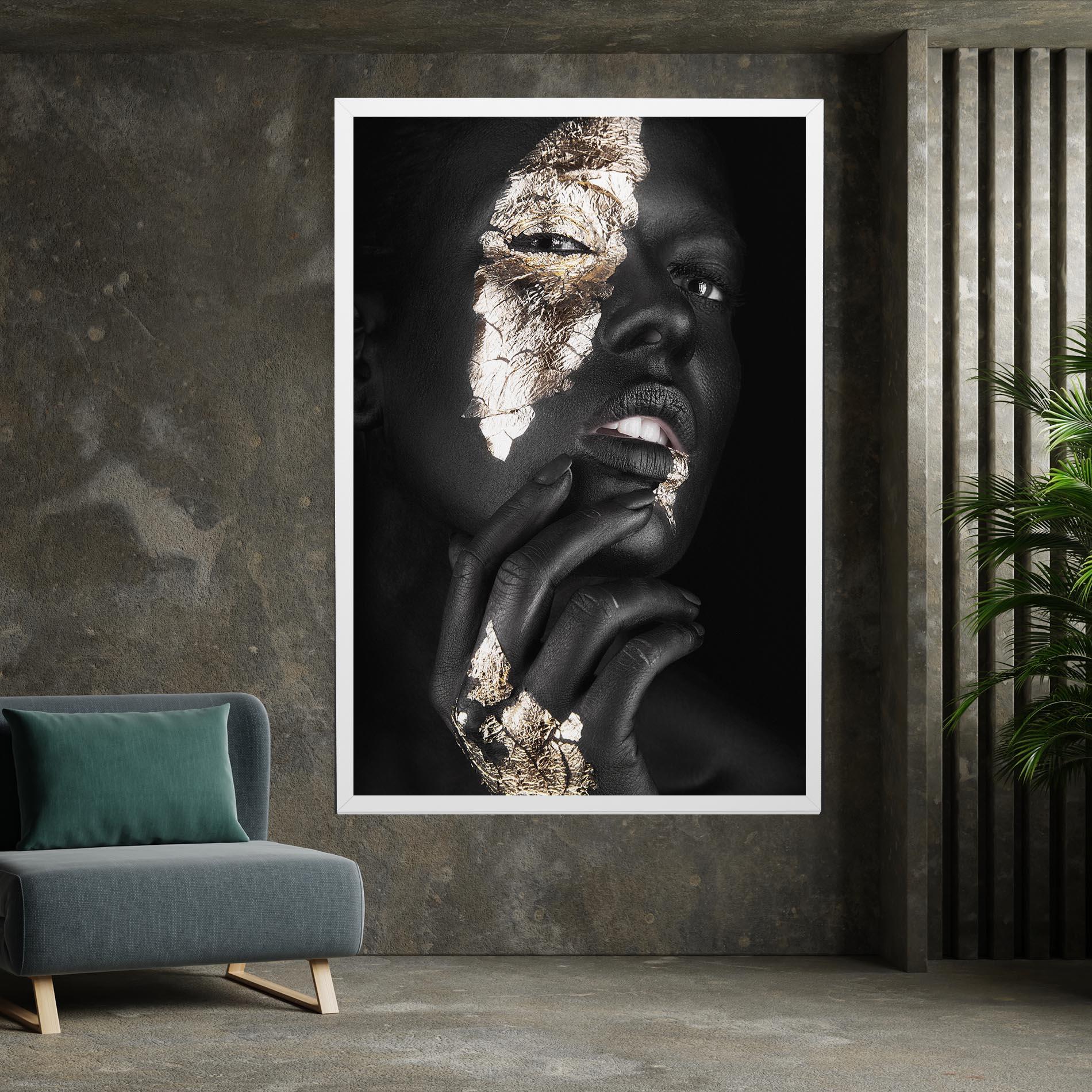 Tablou Canvas Golden Posture mockup 7