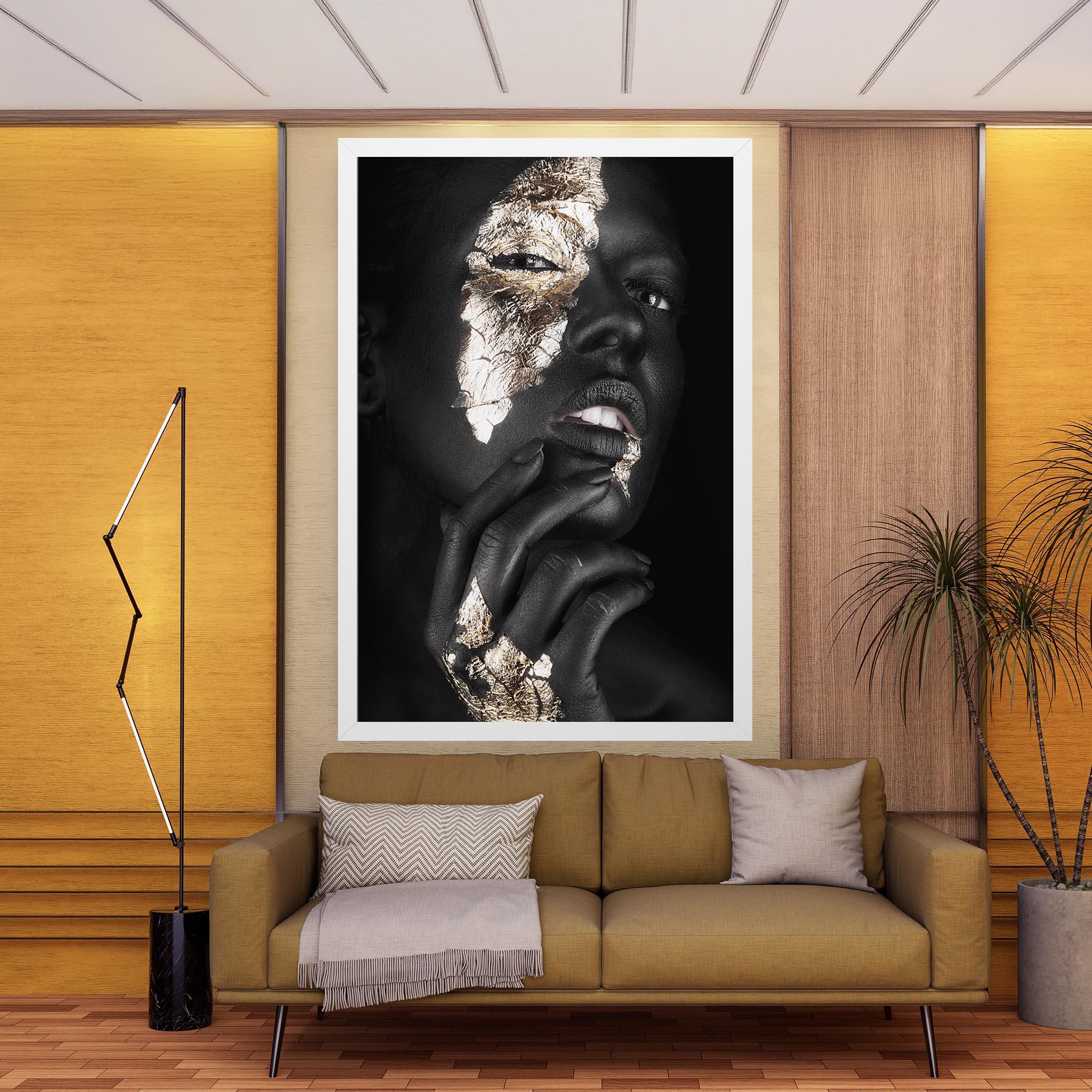 Tablou Canvas Golden Posture mockup 9