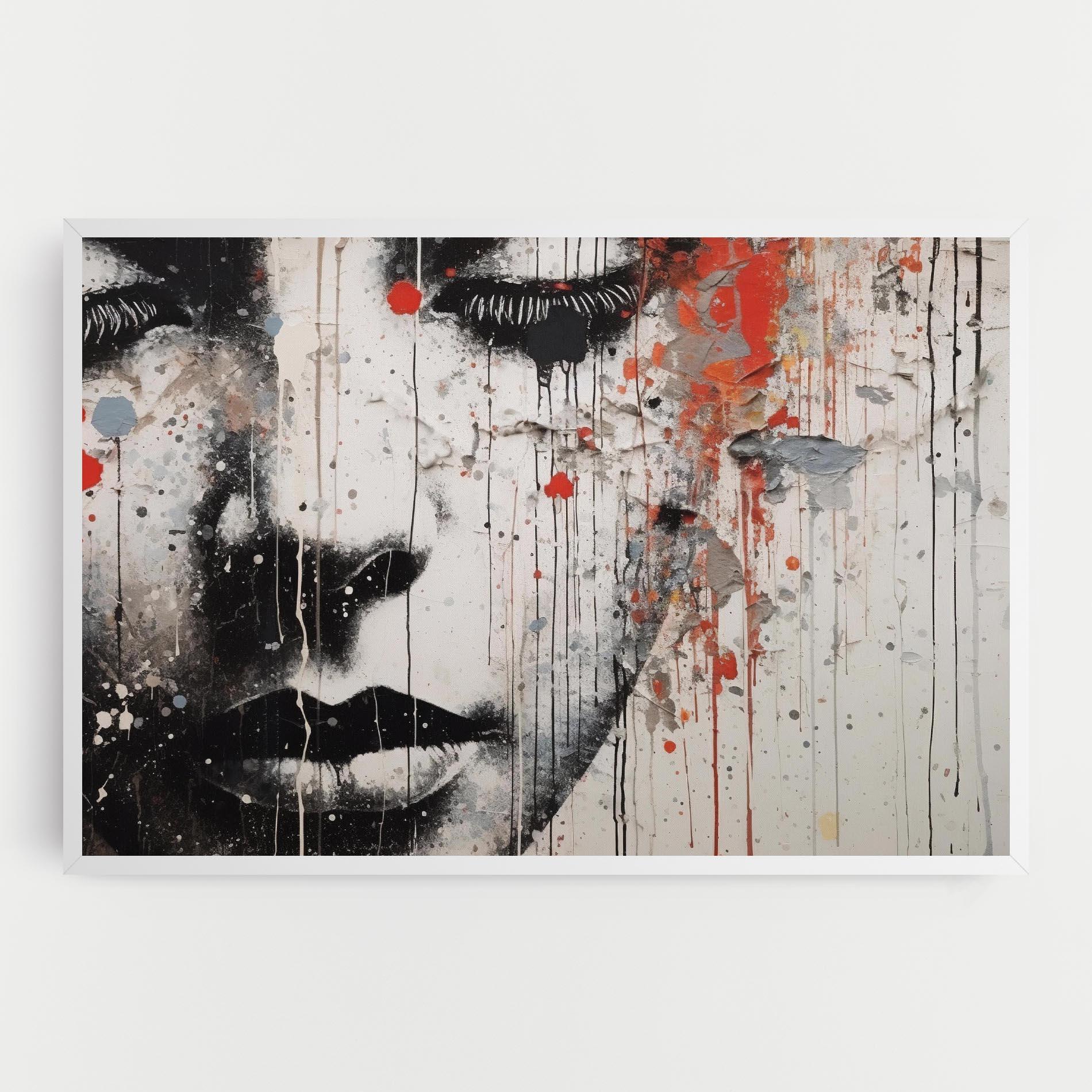 Tablou Canvas Ink Street Graffiti mockup 0