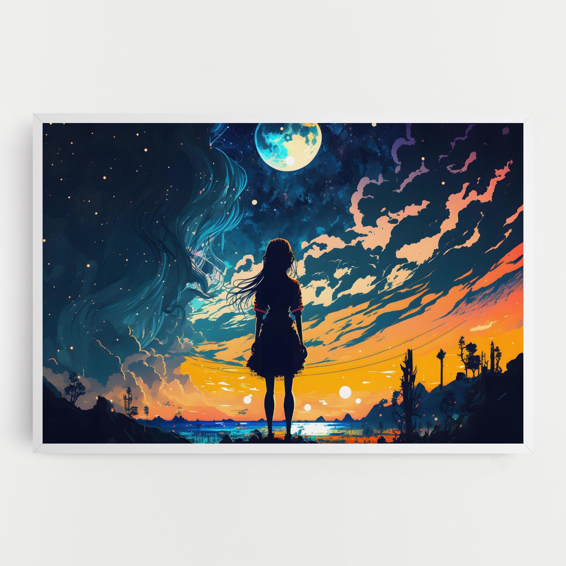 Tablou Canvas Mystical Woman Fairytale mockup 0