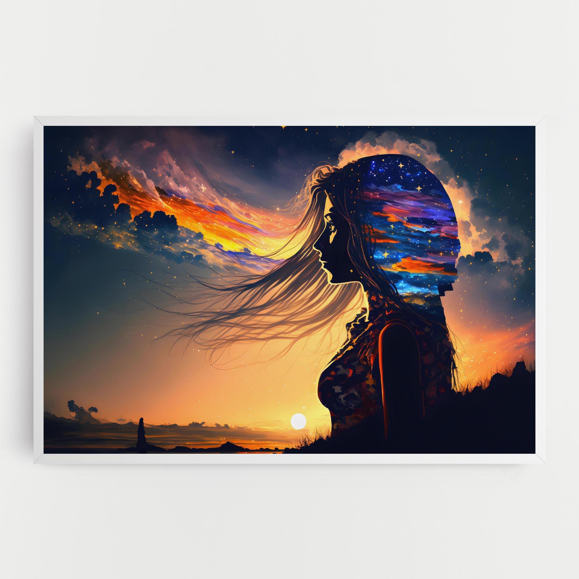 Tablou Canvas Woman Fairytale mockup 0