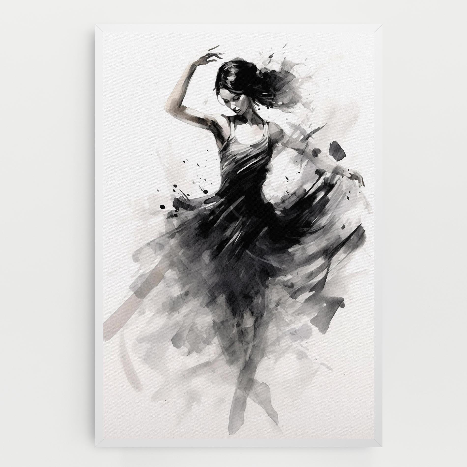 Tablou Canvas Dancing Woman mockup 0