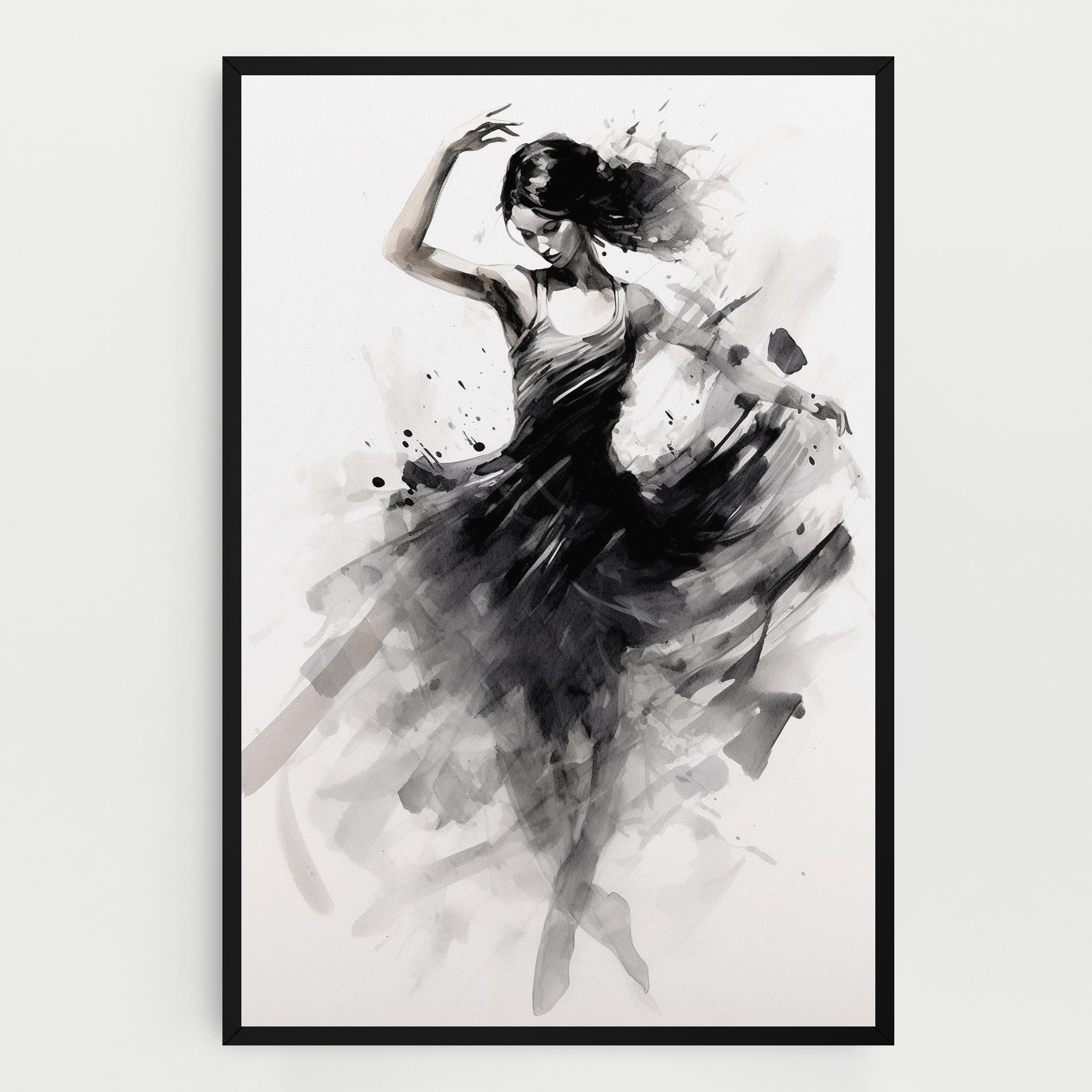 Tablou Canvas Dancing Woman mockup 0