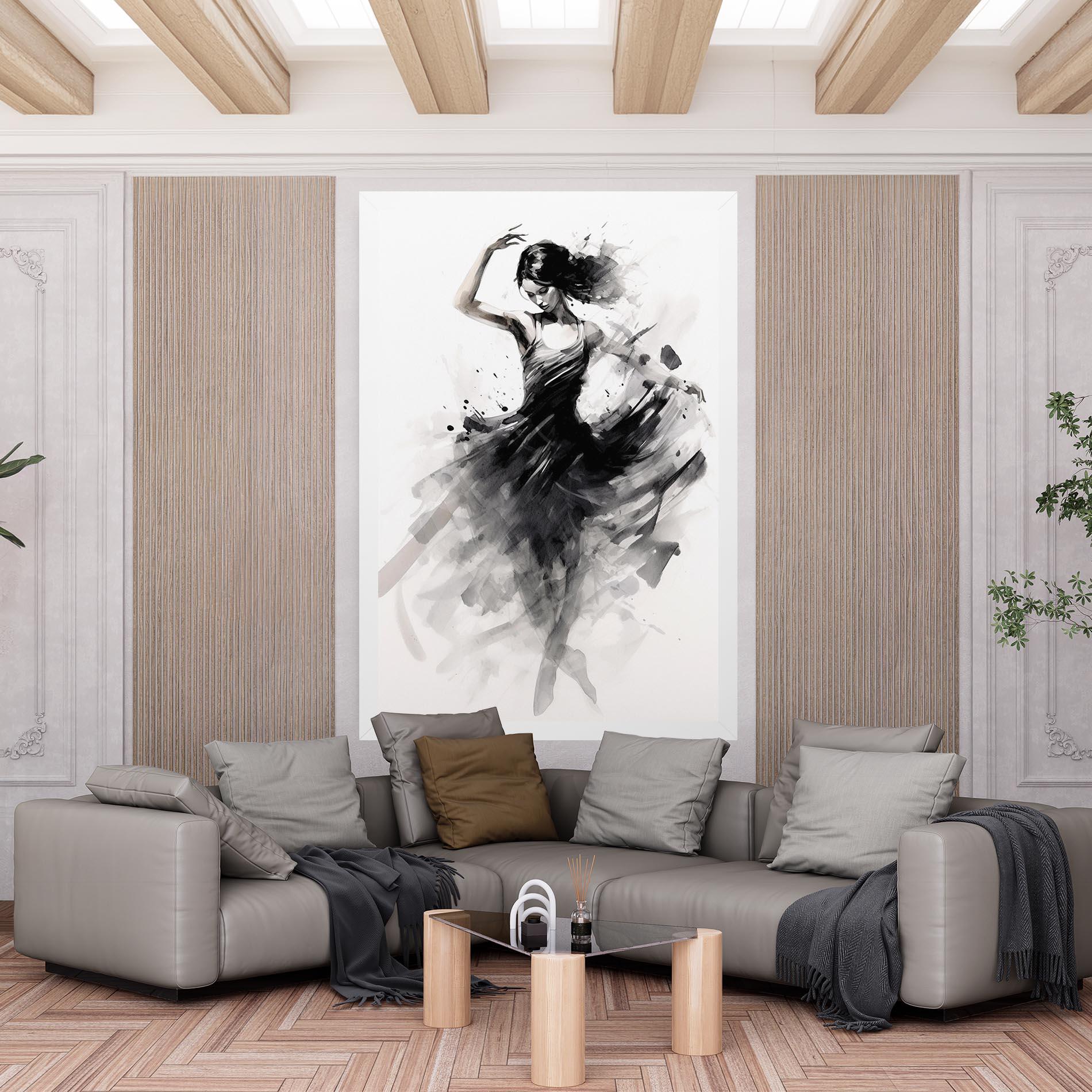 Tablou Canvas Dancing Woman mockup 6