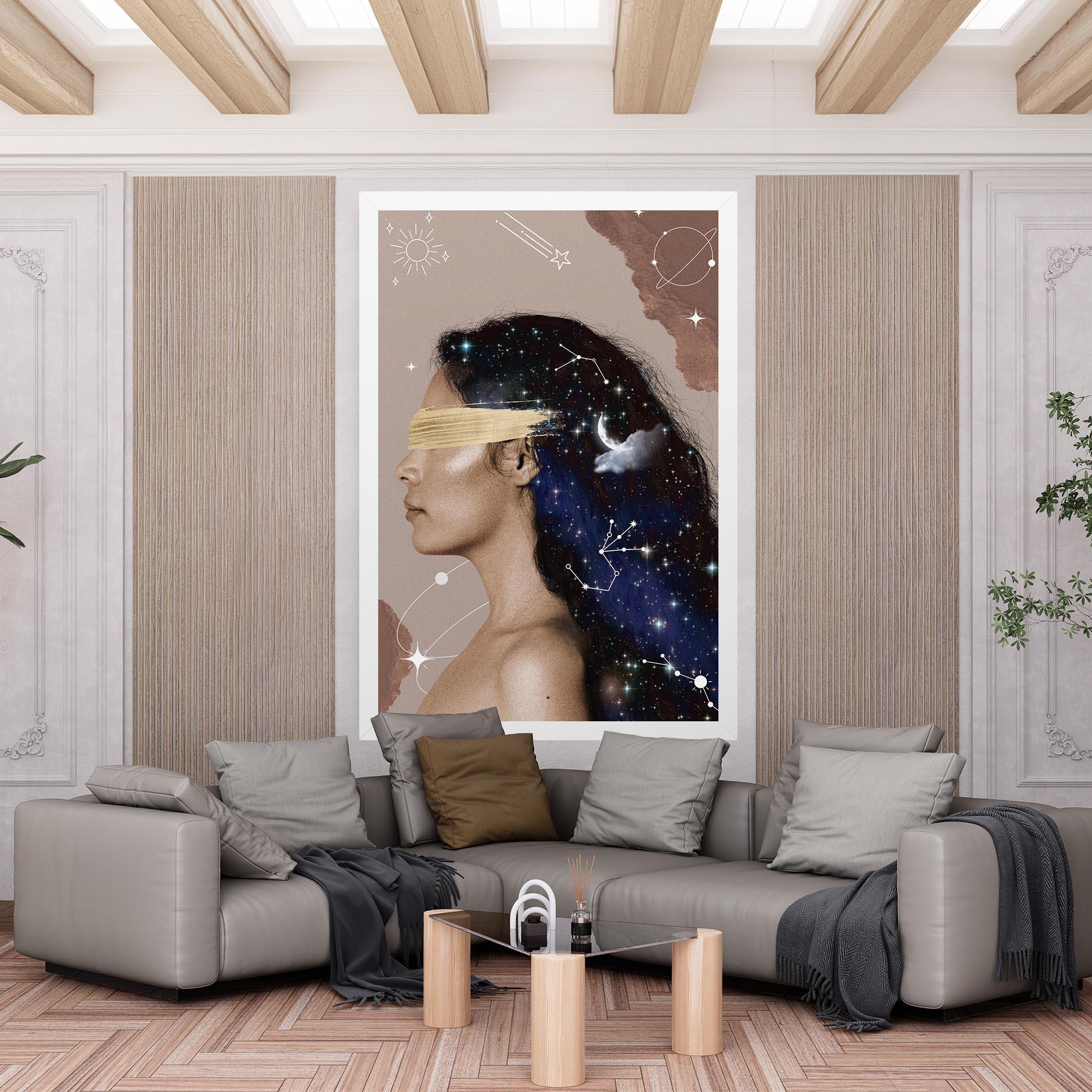 Tablou Canvas Galaxy Hair mockup 6