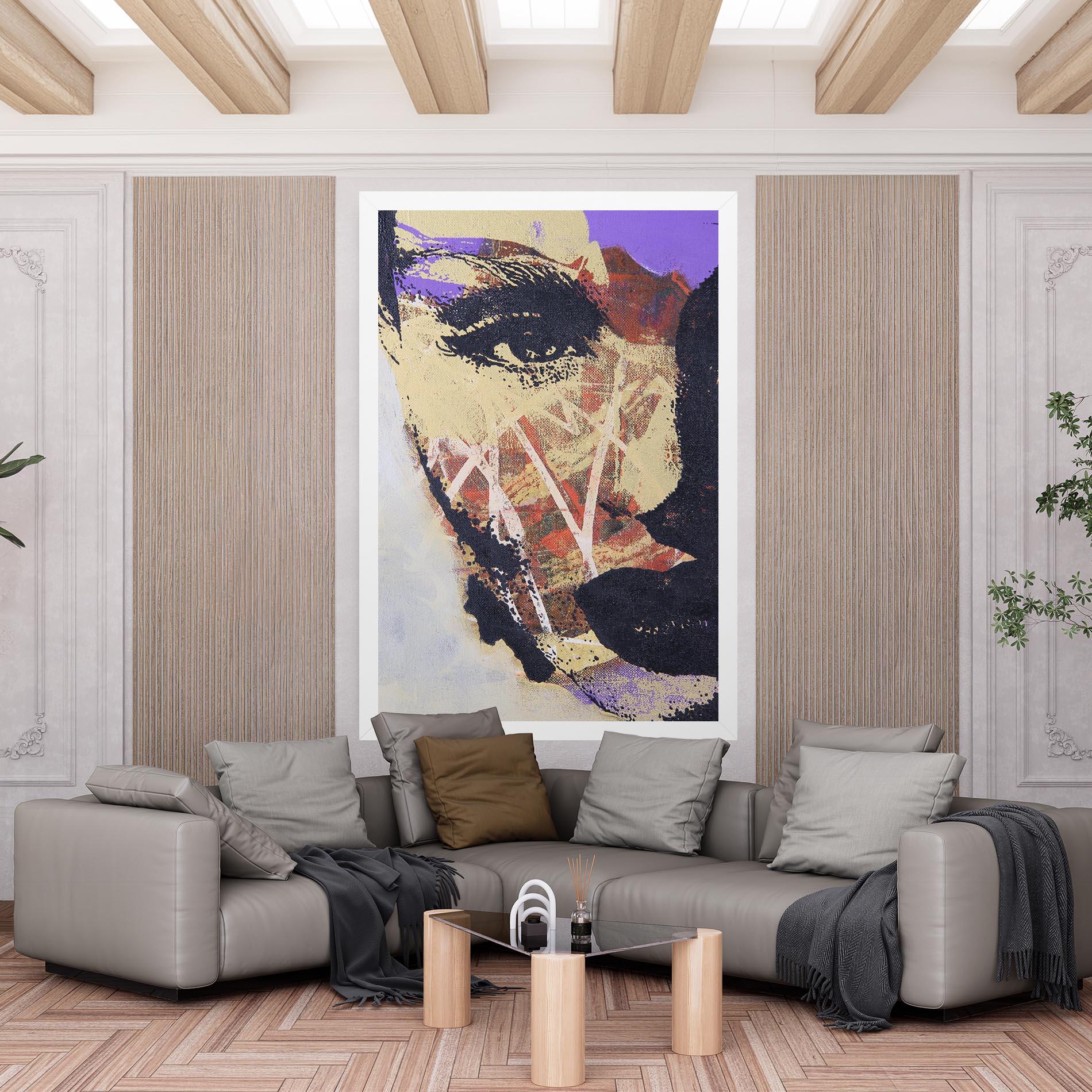 Tablou Canvas Portret Feminin mockup 6