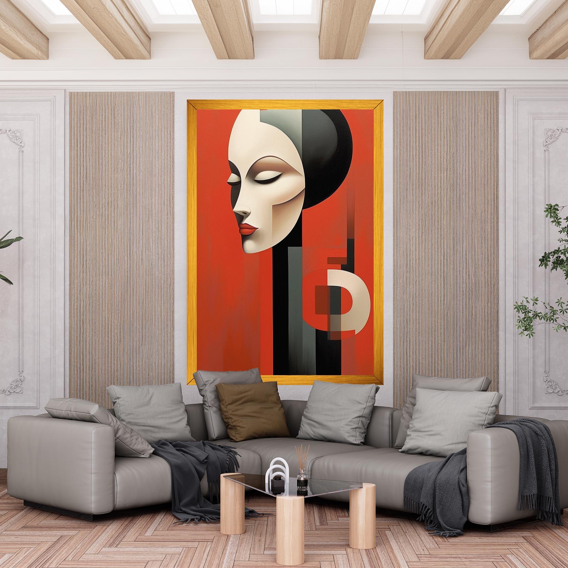 Tablou Canvas Art Russian Revolution mockup 6