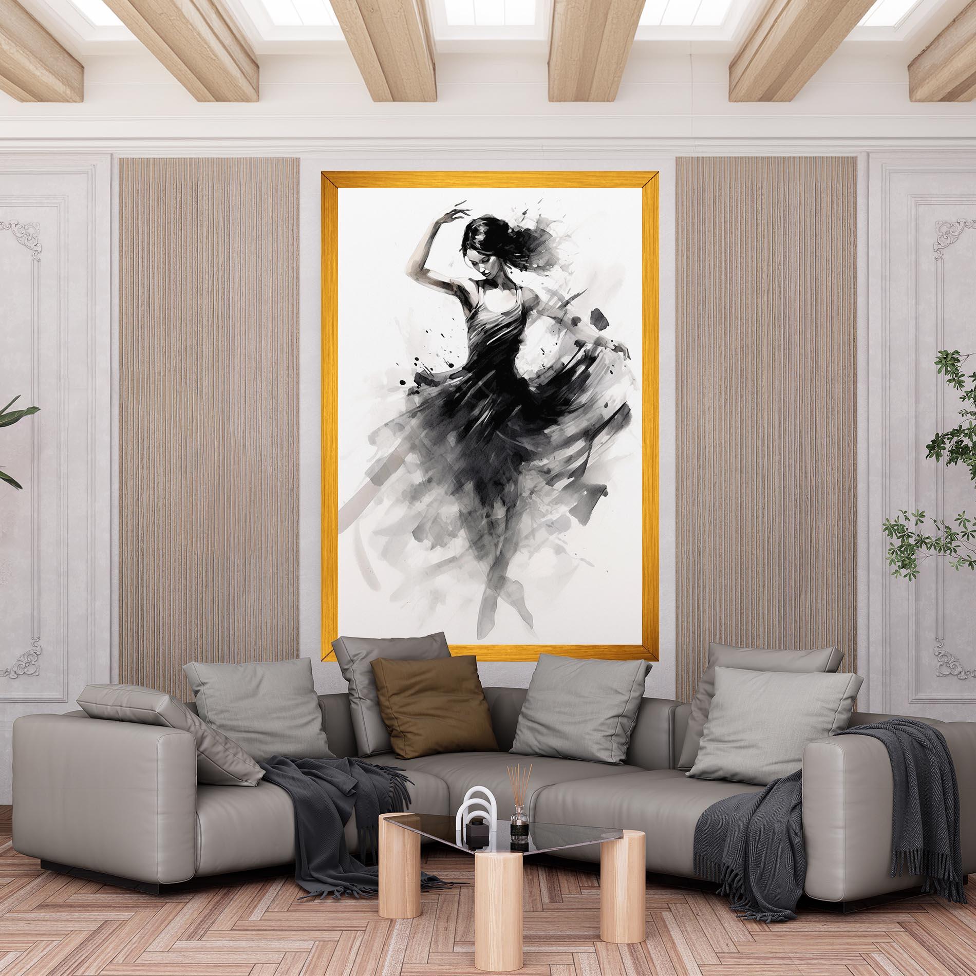 Tablou Canvas Dancing Woman mockup 6
