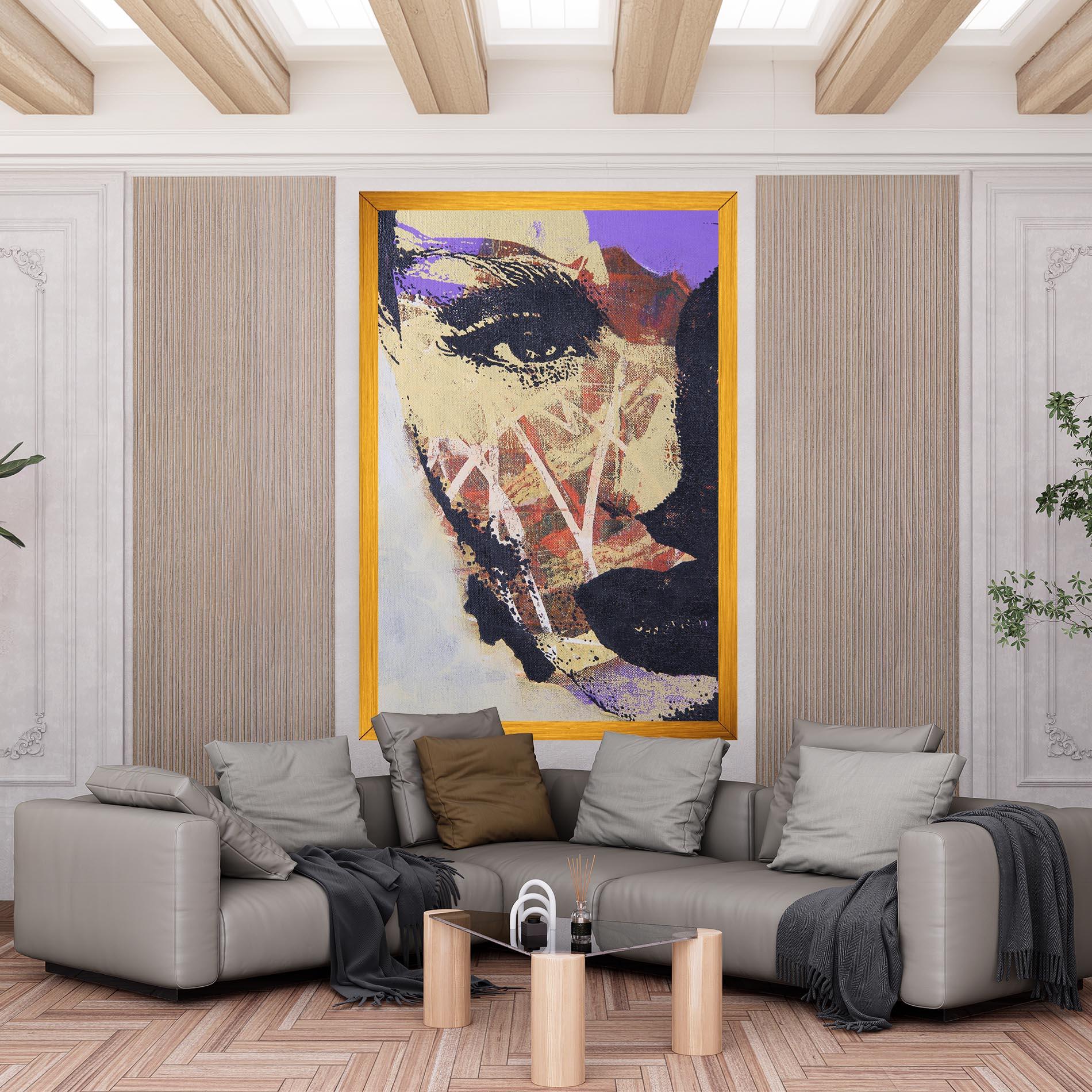 Tablou Canvas Portret Feminin mockup 6