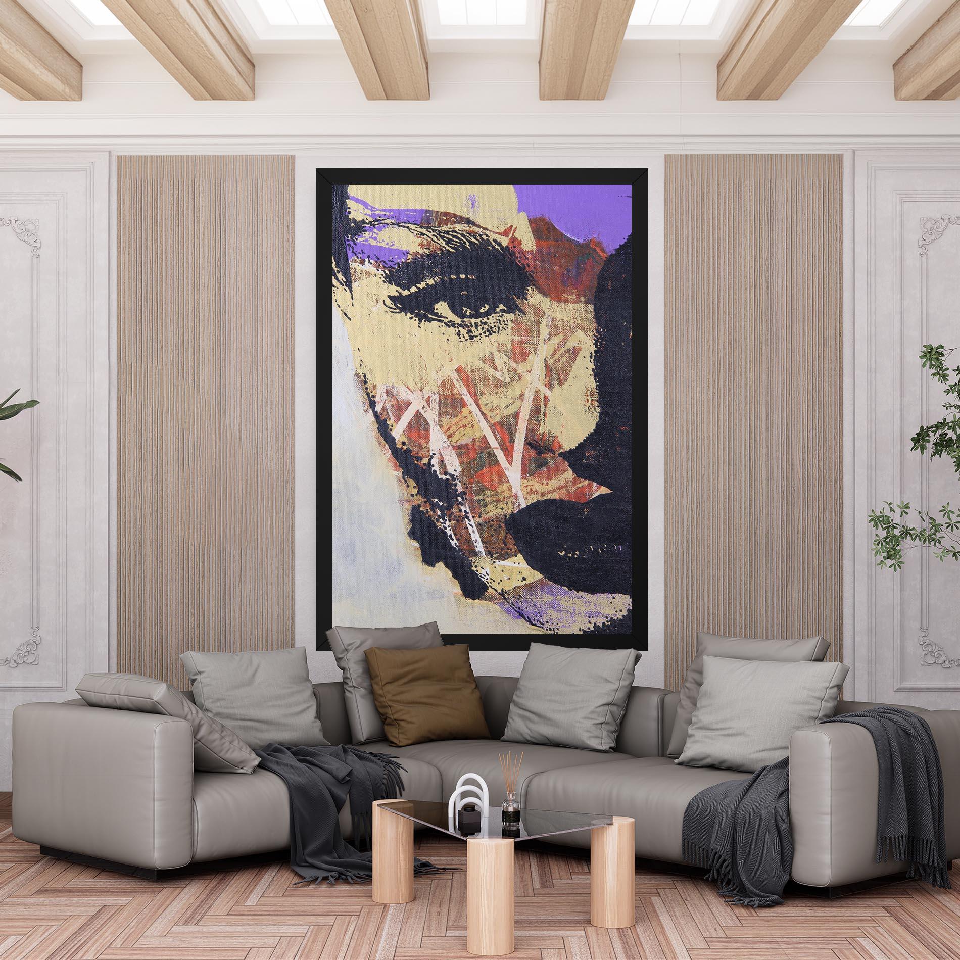 Tablou Canvas Portret Feminin mockup 6