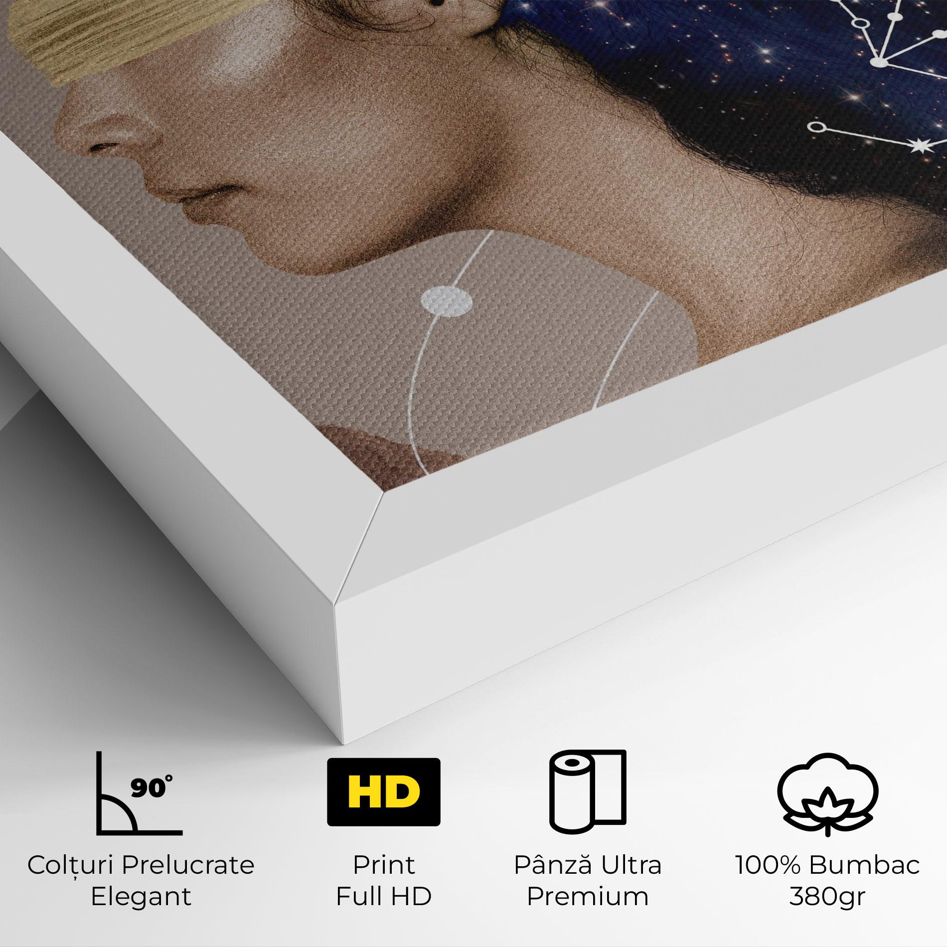Tablou Canvas Galaxy Hair mockup 4
