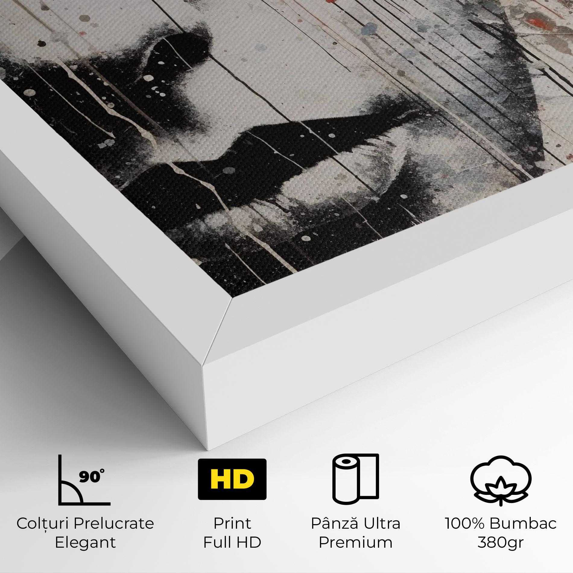 Tablou Canvas Ink Street Graffiti mockup 4