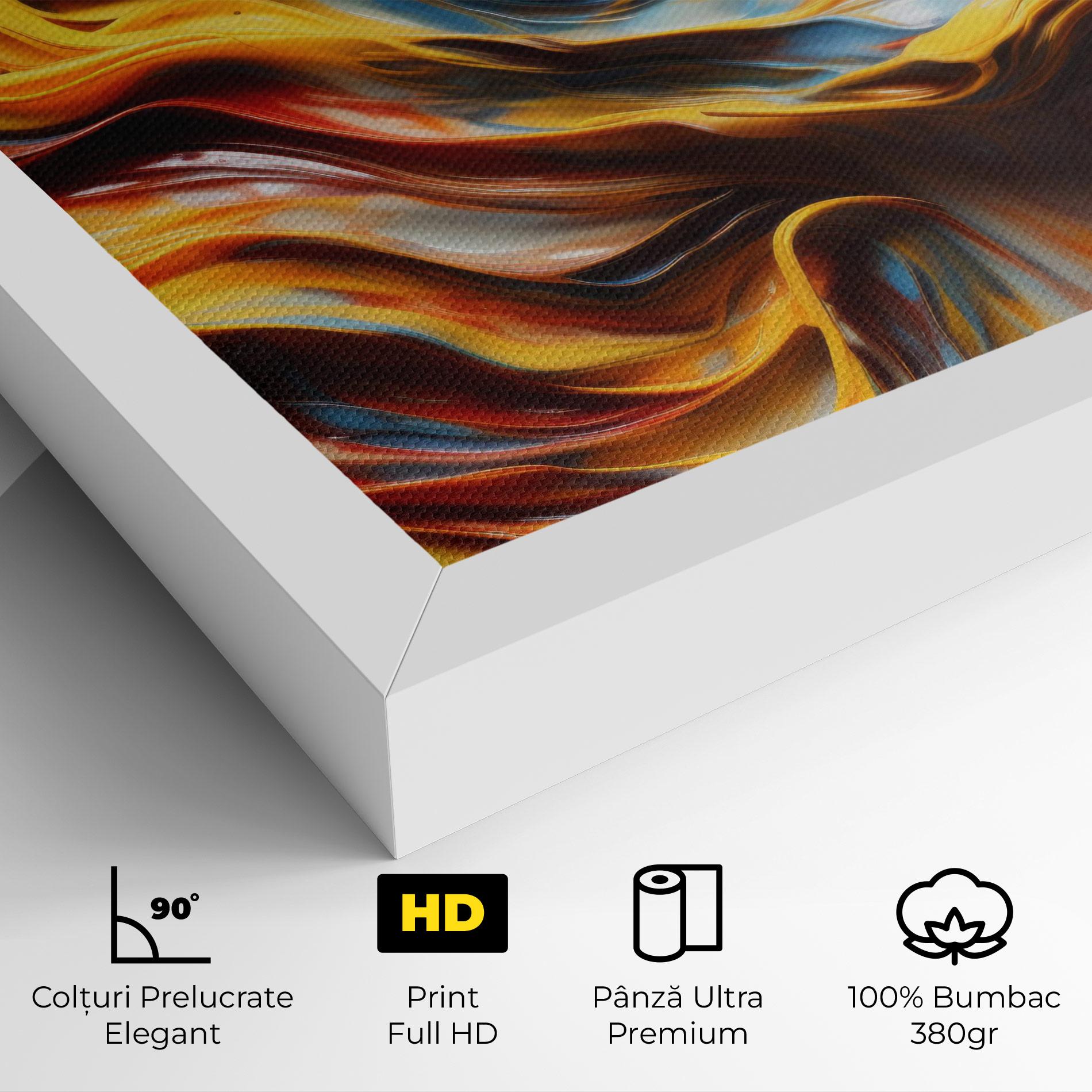 Tablou Canvas Painted Woman mockup 4