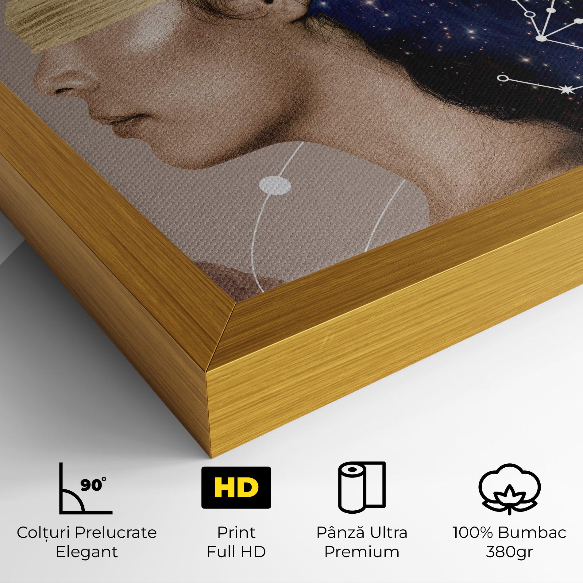 Tablou Canvas Galaxy Hair mockup 4