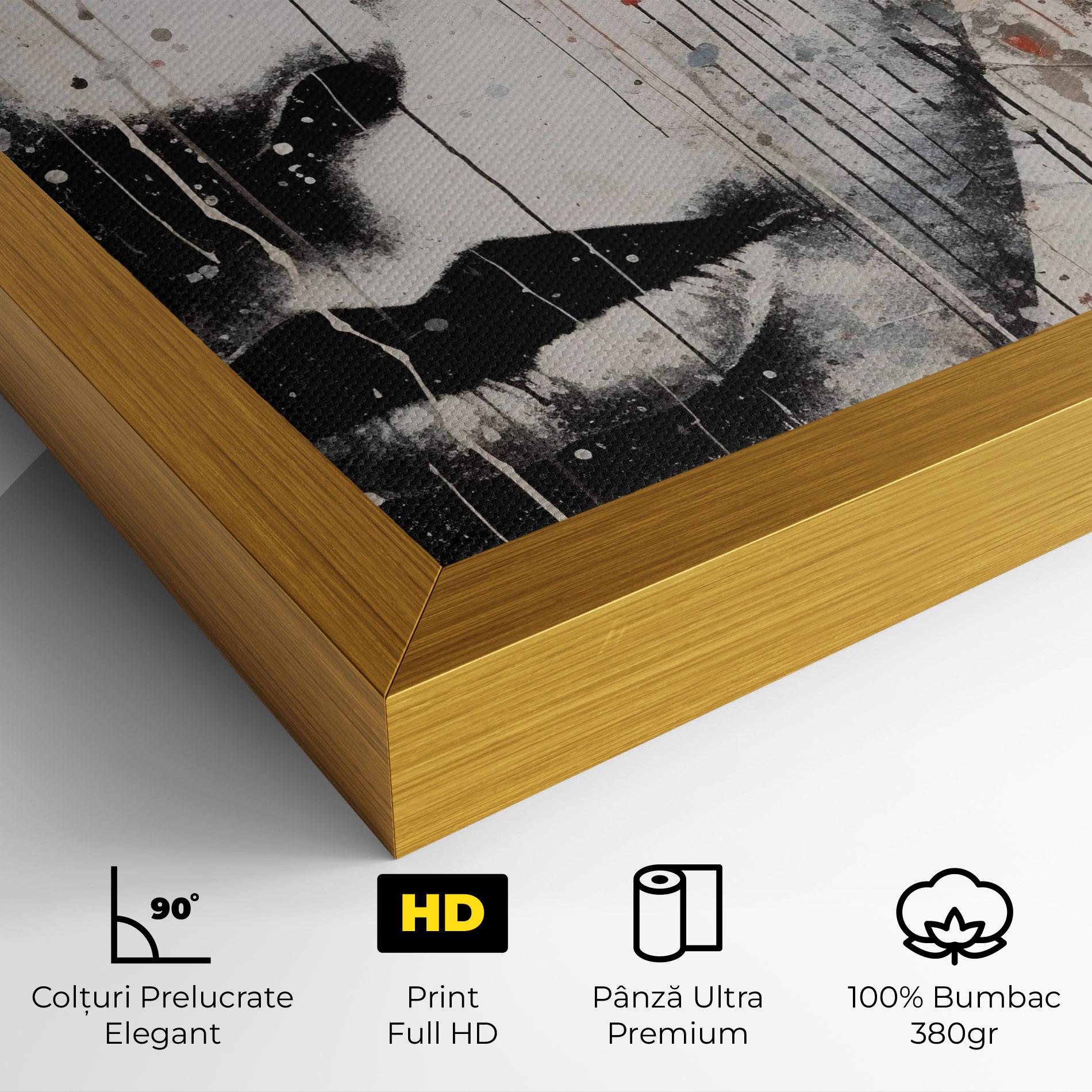 Tablou Canvas Ink Street Graffiti mockup 4
