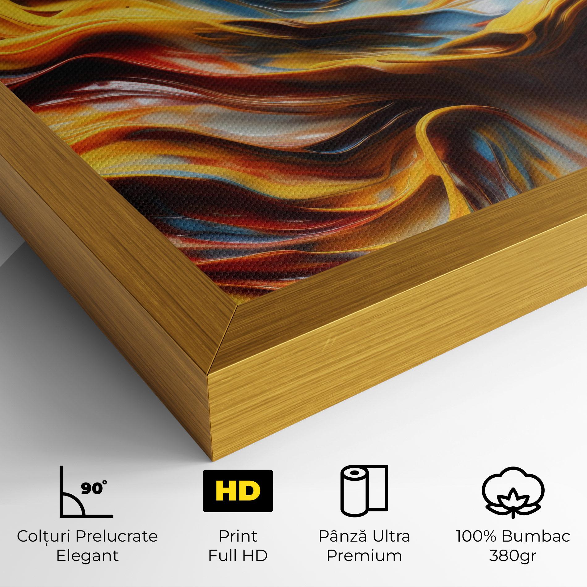 Tablou Canvas Painted Woman mockup 4