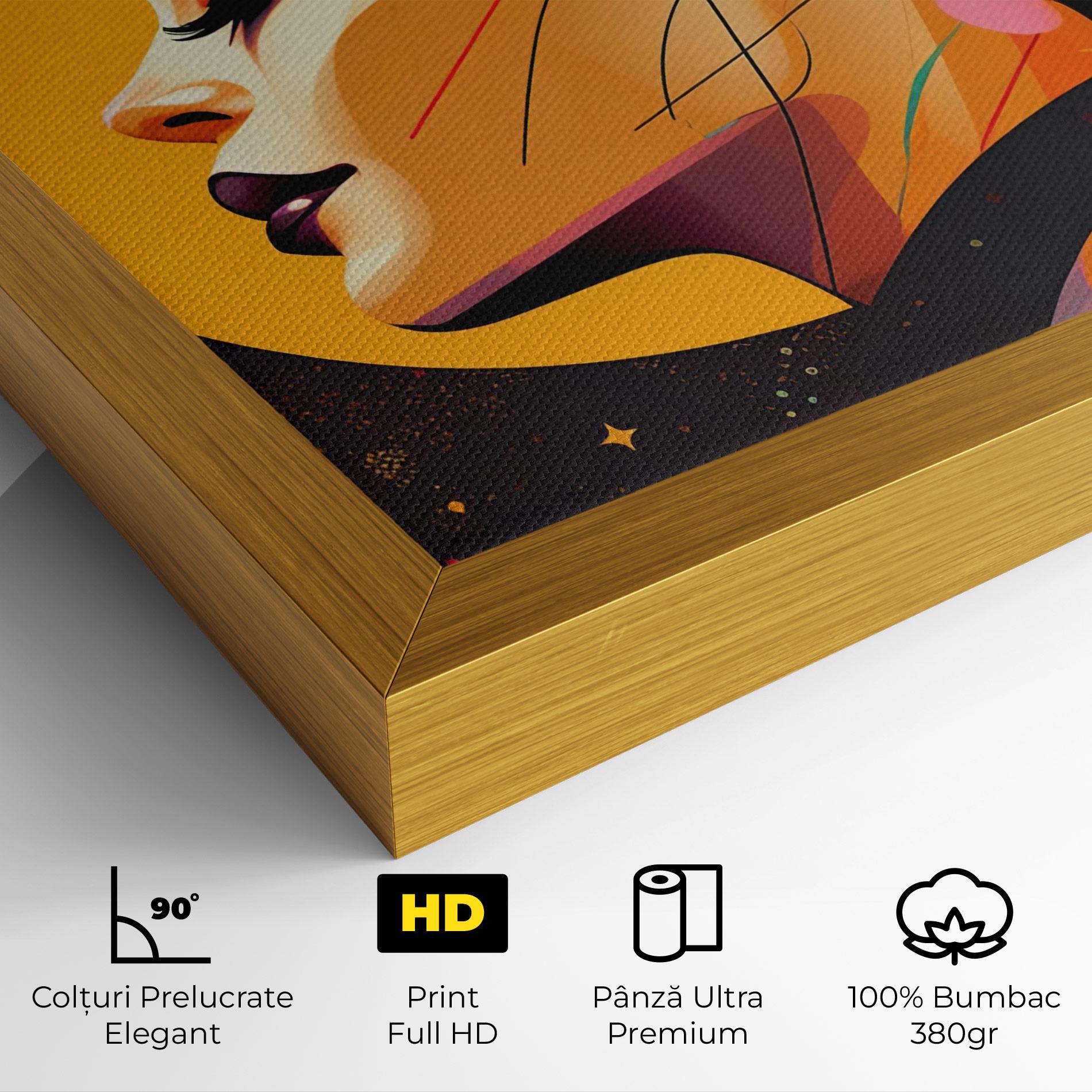 Tablou Canvas Synthetic Female mockup 4