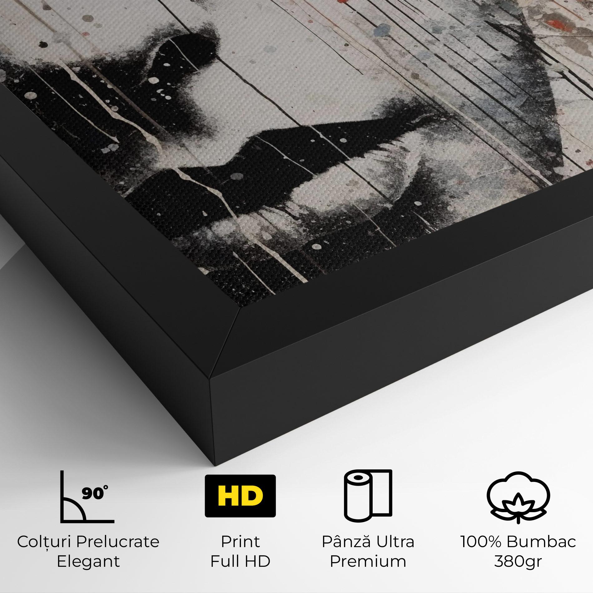 Tablou Canvas Ink Street Graffiti mockup 4