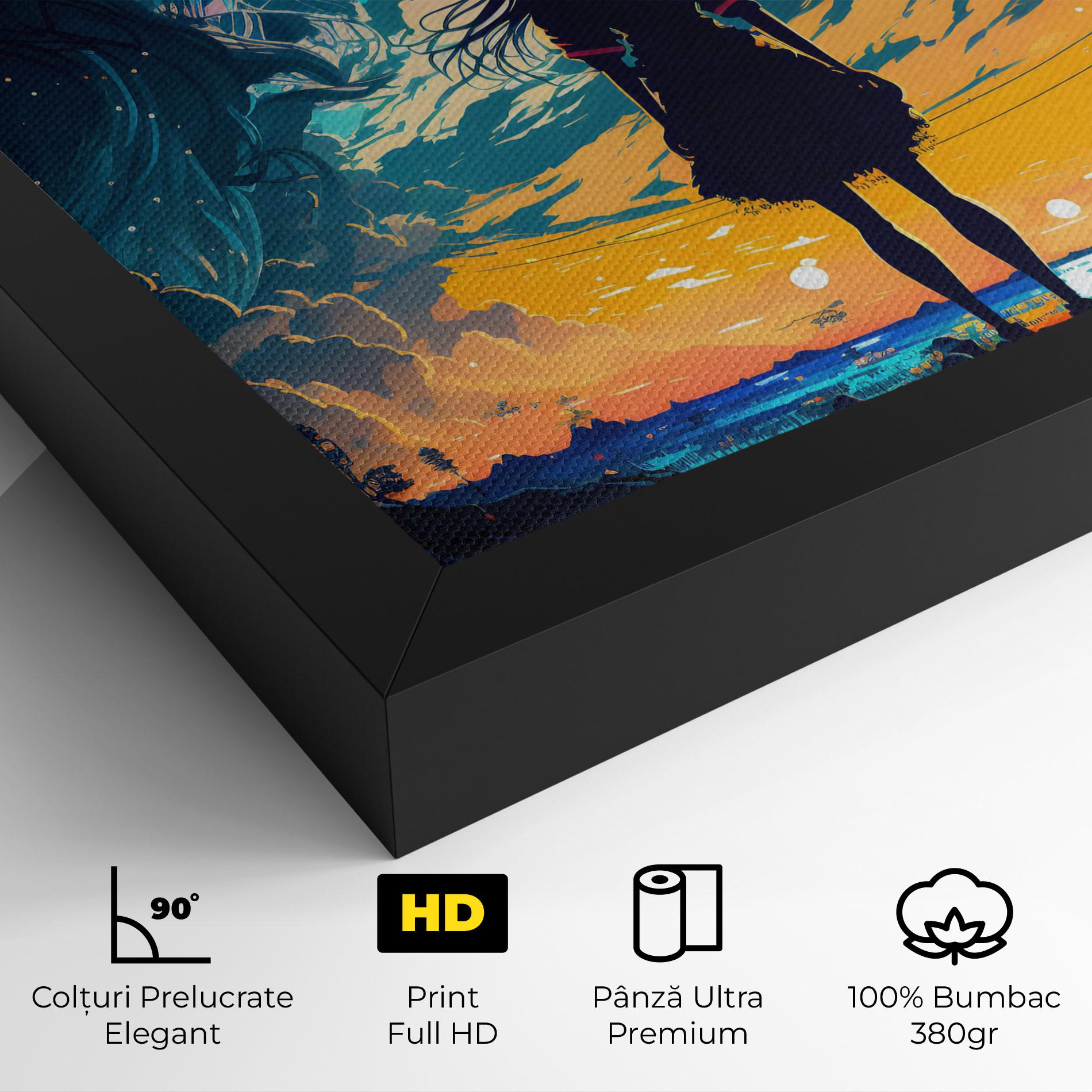 Tablou Canvas Mystical Woman Fairytale mockup 4