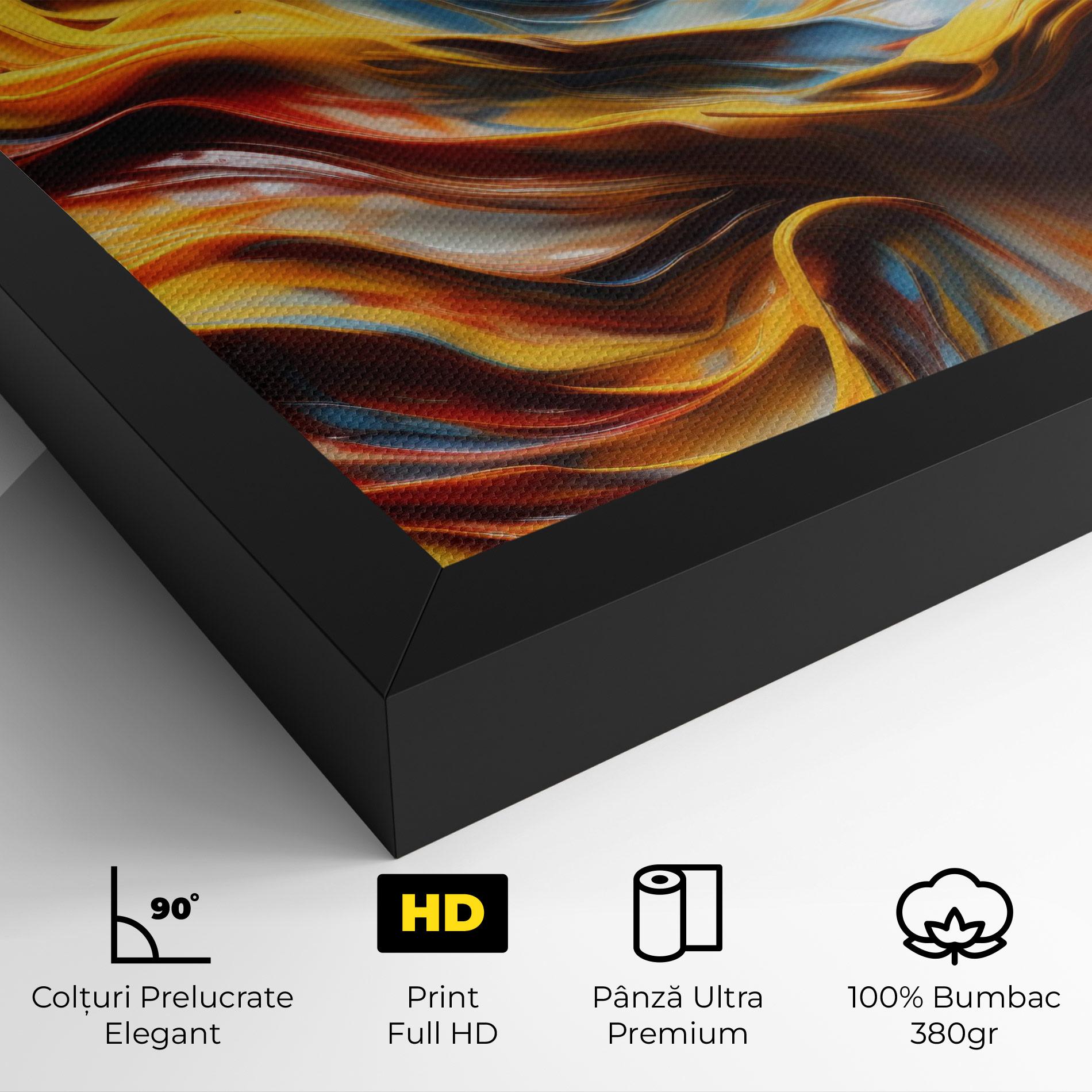 Tablou Canvas Painted Woman mockup 4