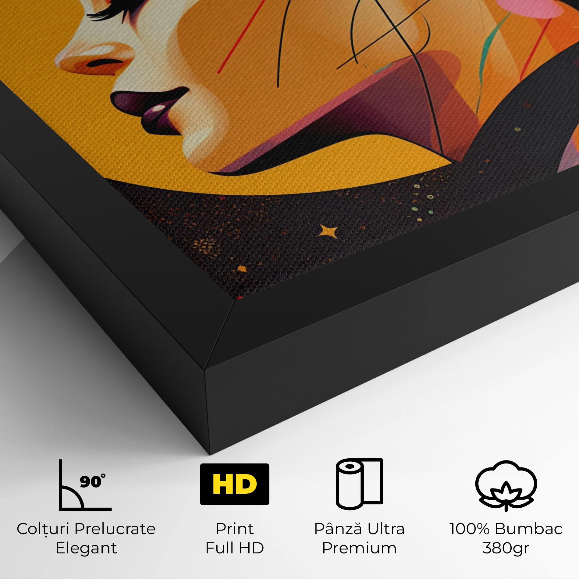 Tablou Canvas Synthetic Female mockup 4