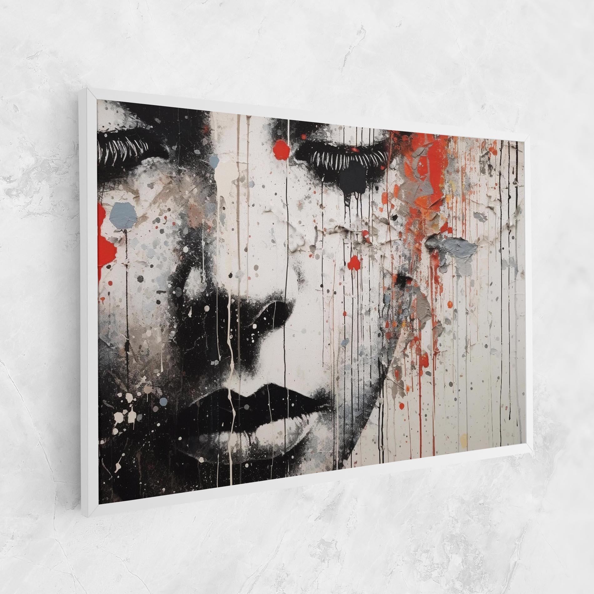 Tablou Canvas Ink Street Graffiti mockup 1