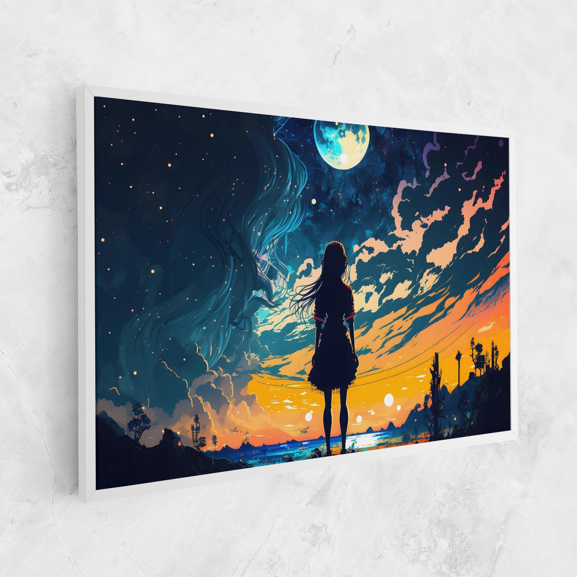 Tablou Canvas Mystical Woman Fairytale mockup 1