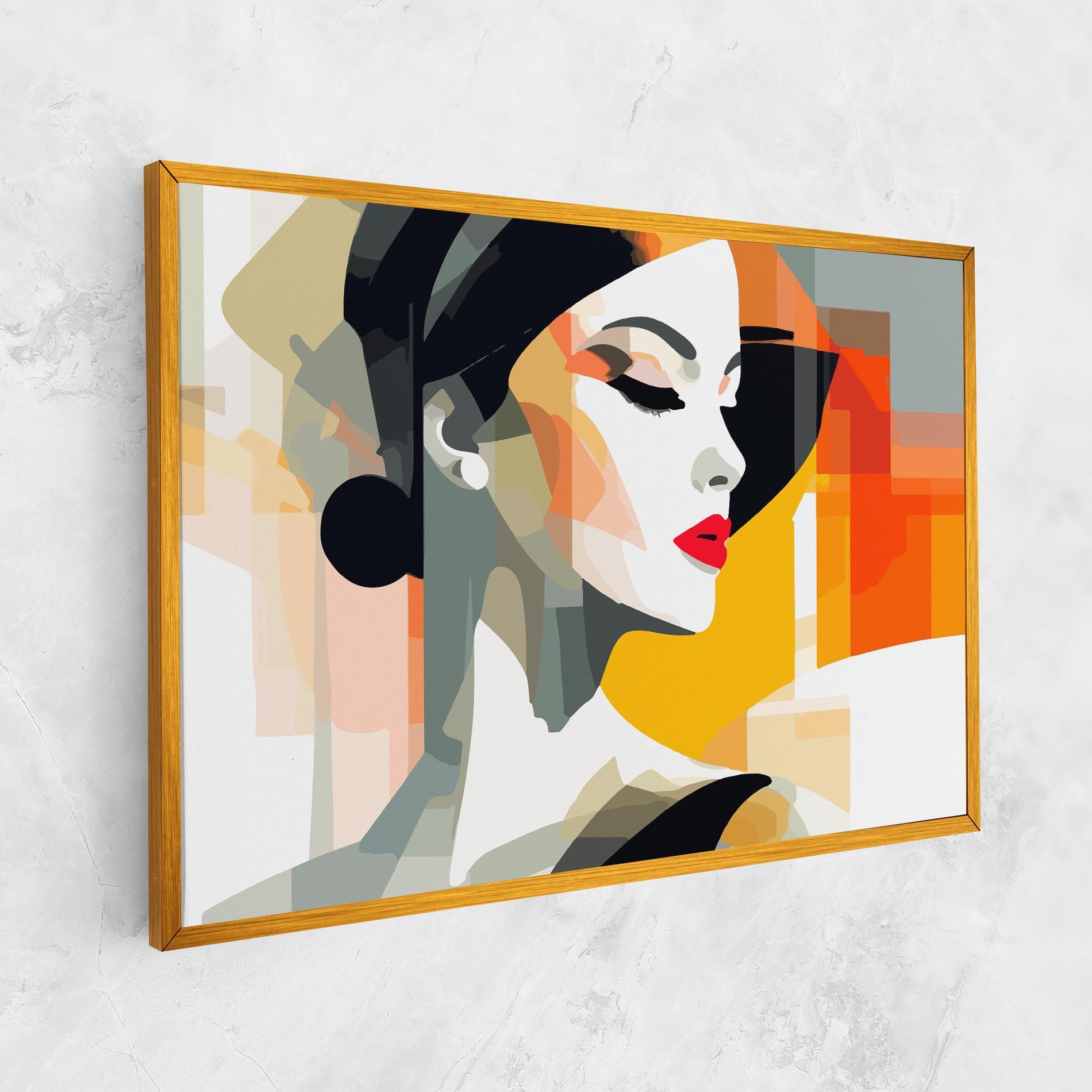 Tablou Canvas Art Woman View mockup 1