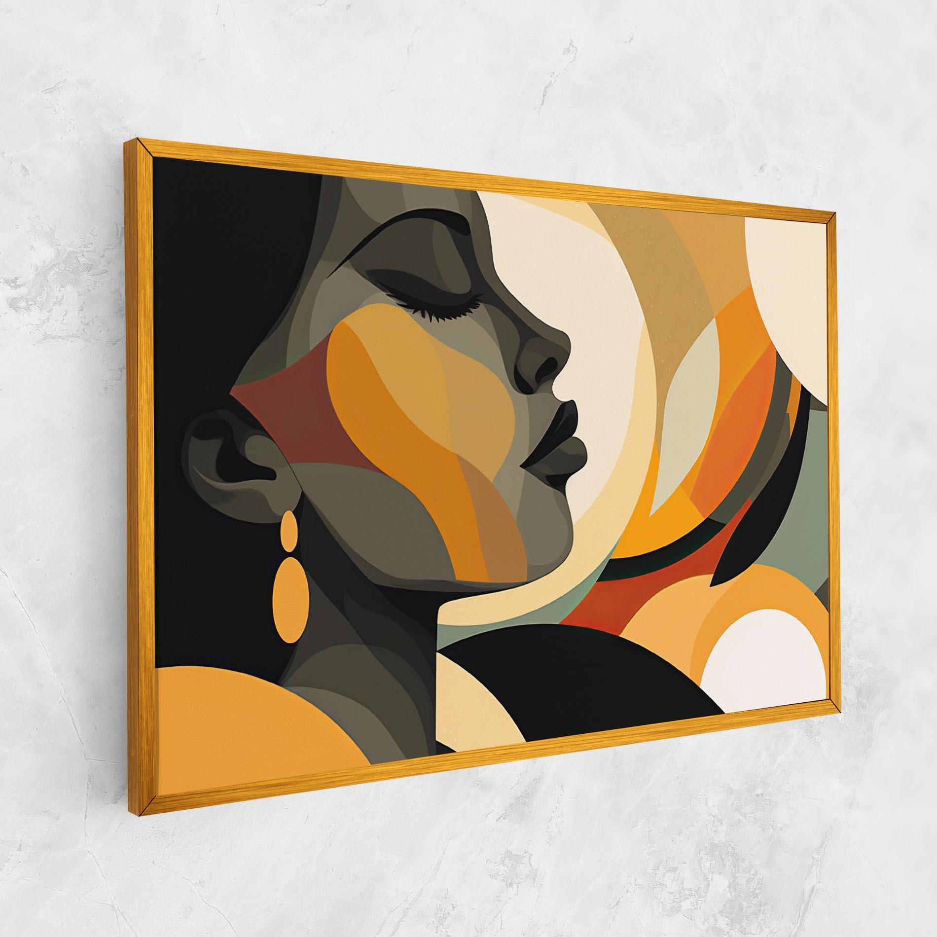 Tablou Canvas Dreamy Graphic Girl mockup 1