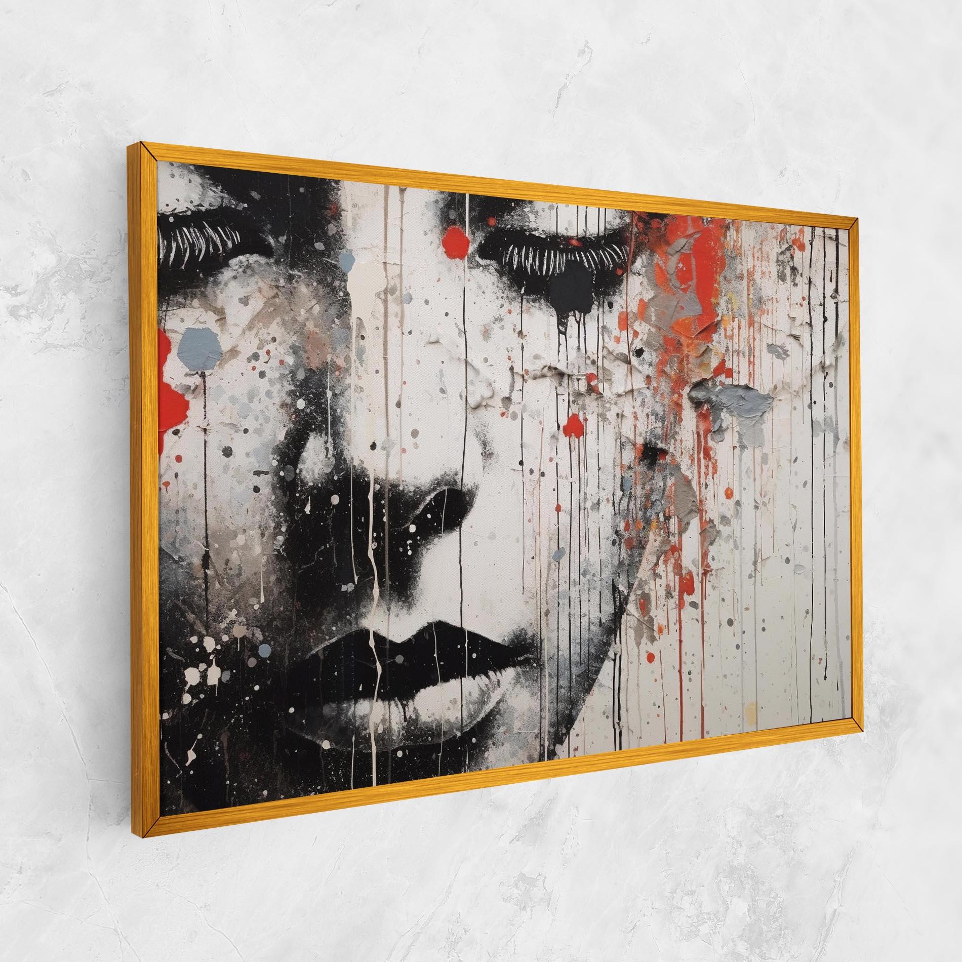 Tablou Canvas Ink Street Graffiti mockup 1