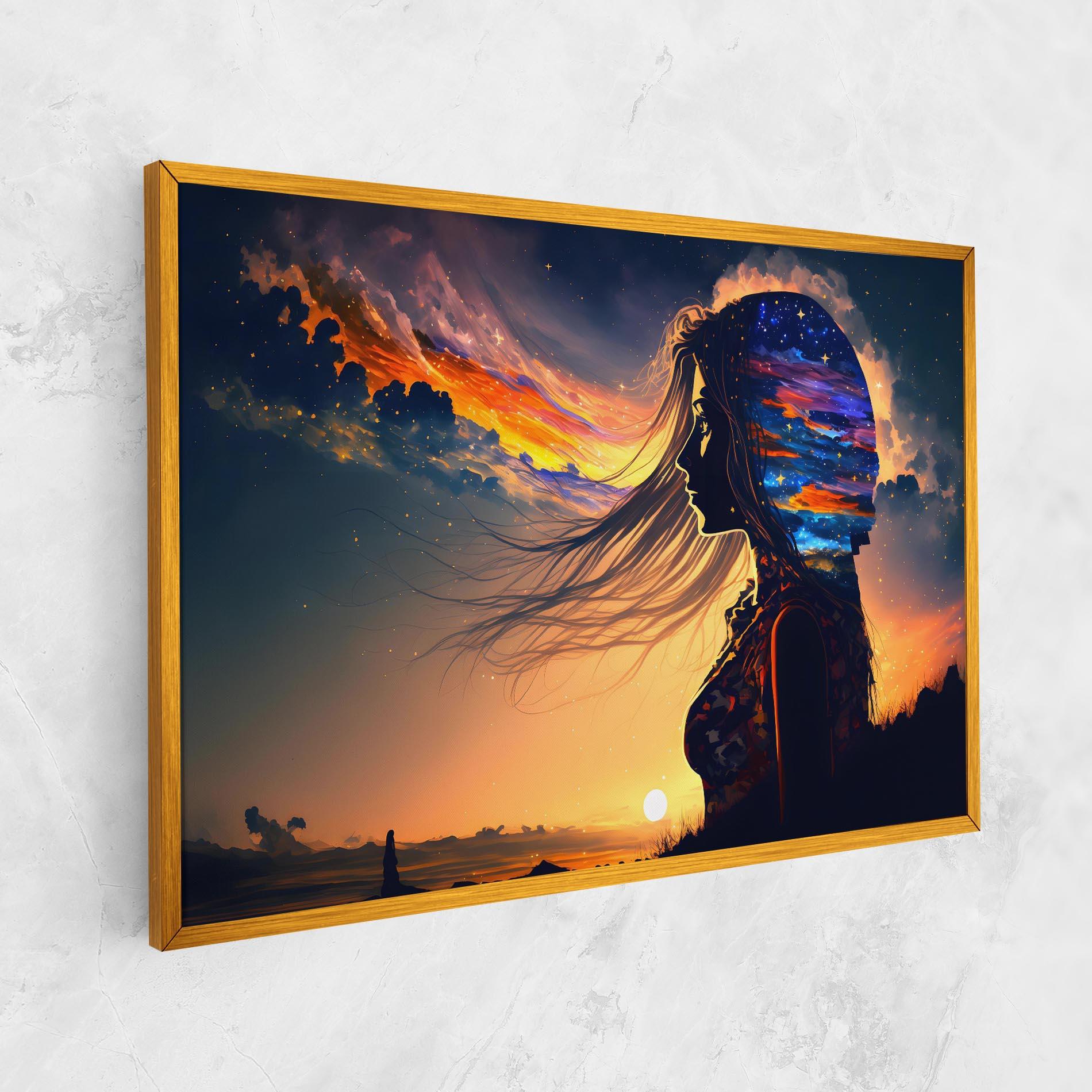 Tablou Canvas Woman Fairytale mockup 1