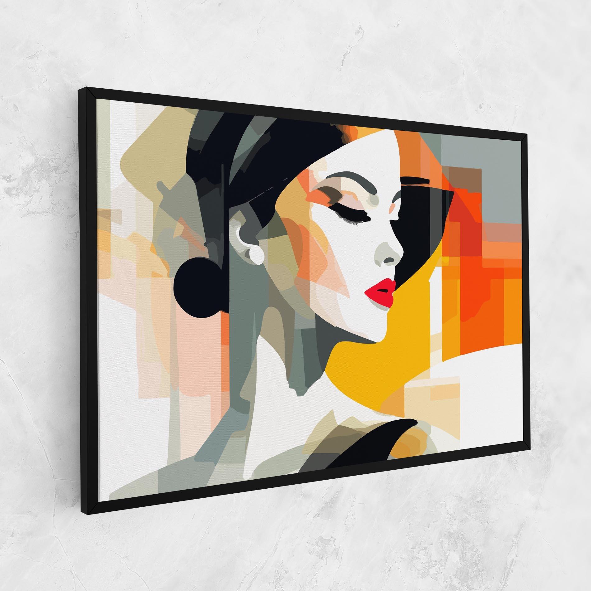 Tablou Canvas Art Woman View mockup 1