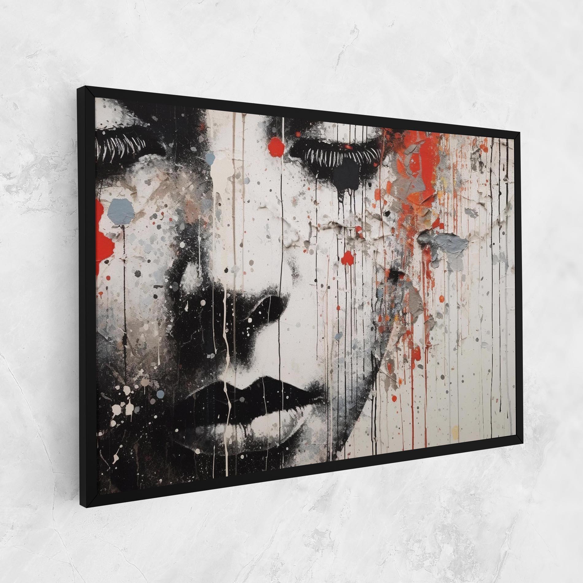 Tablou Canvas Ink Street Graffiti mockup 1