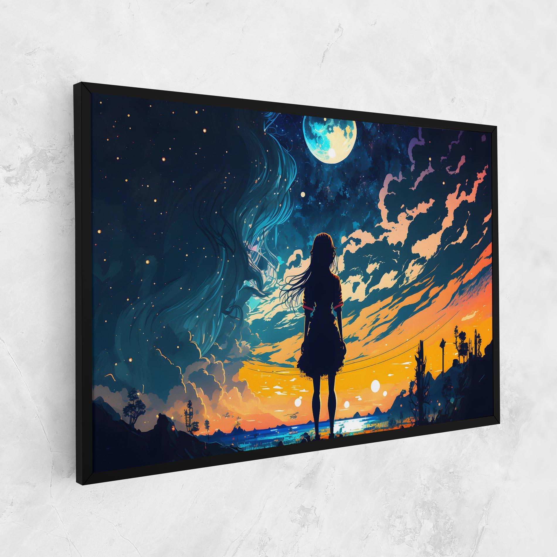 Tablou Canvas Mystical Woman Fairytale mockup 1