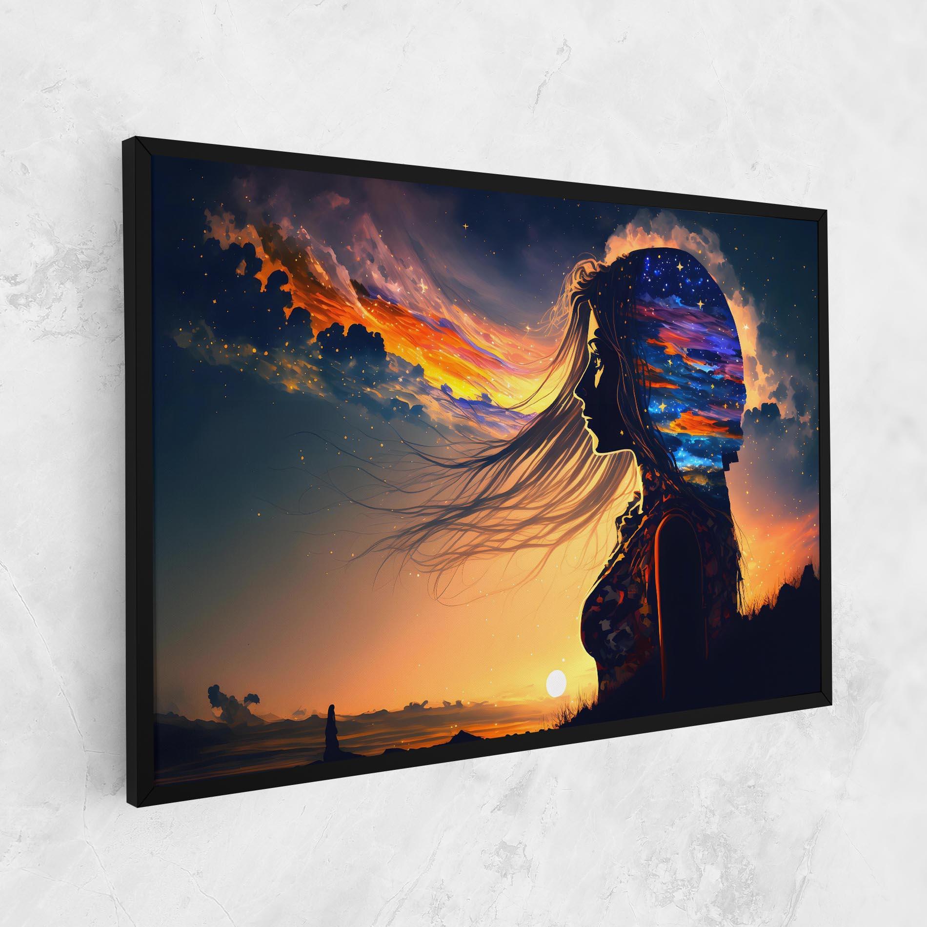 Tablou Canvas Woman Fairytale mockup 1