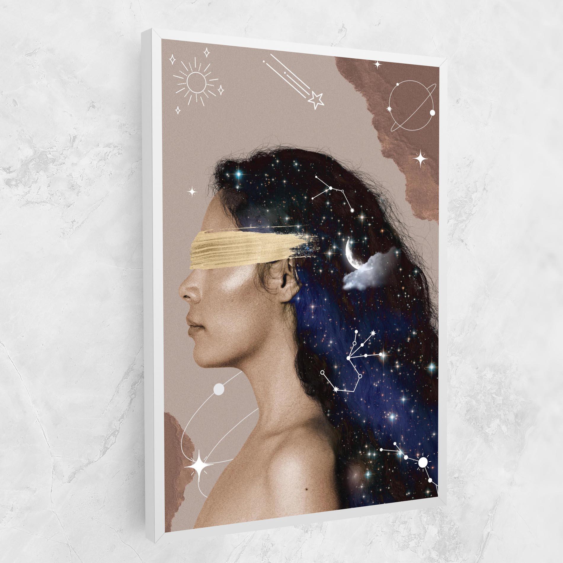 Tablou Canvas Galaxy Hair mockup 1