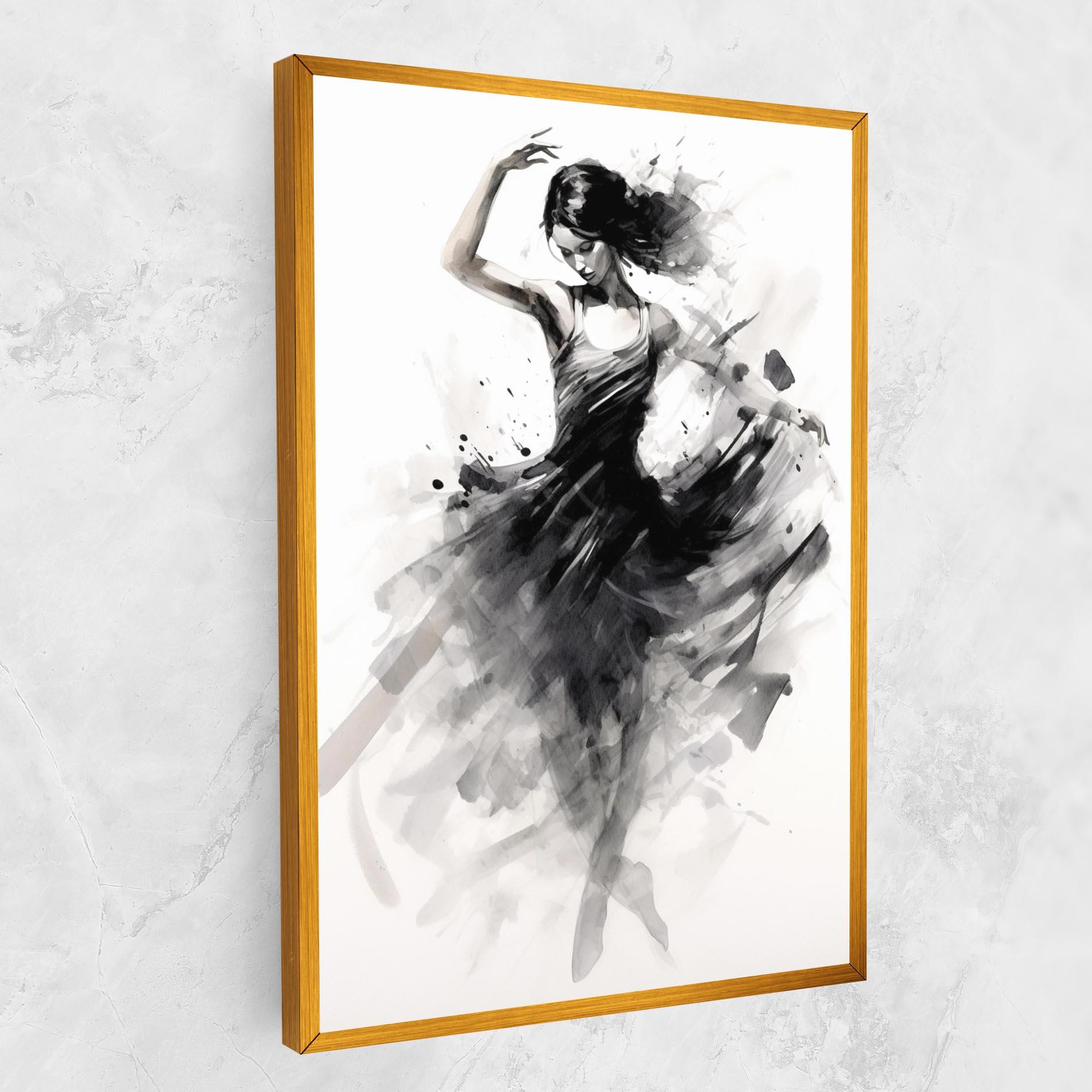 Tablou Canvas Dancing Woman mockup 1